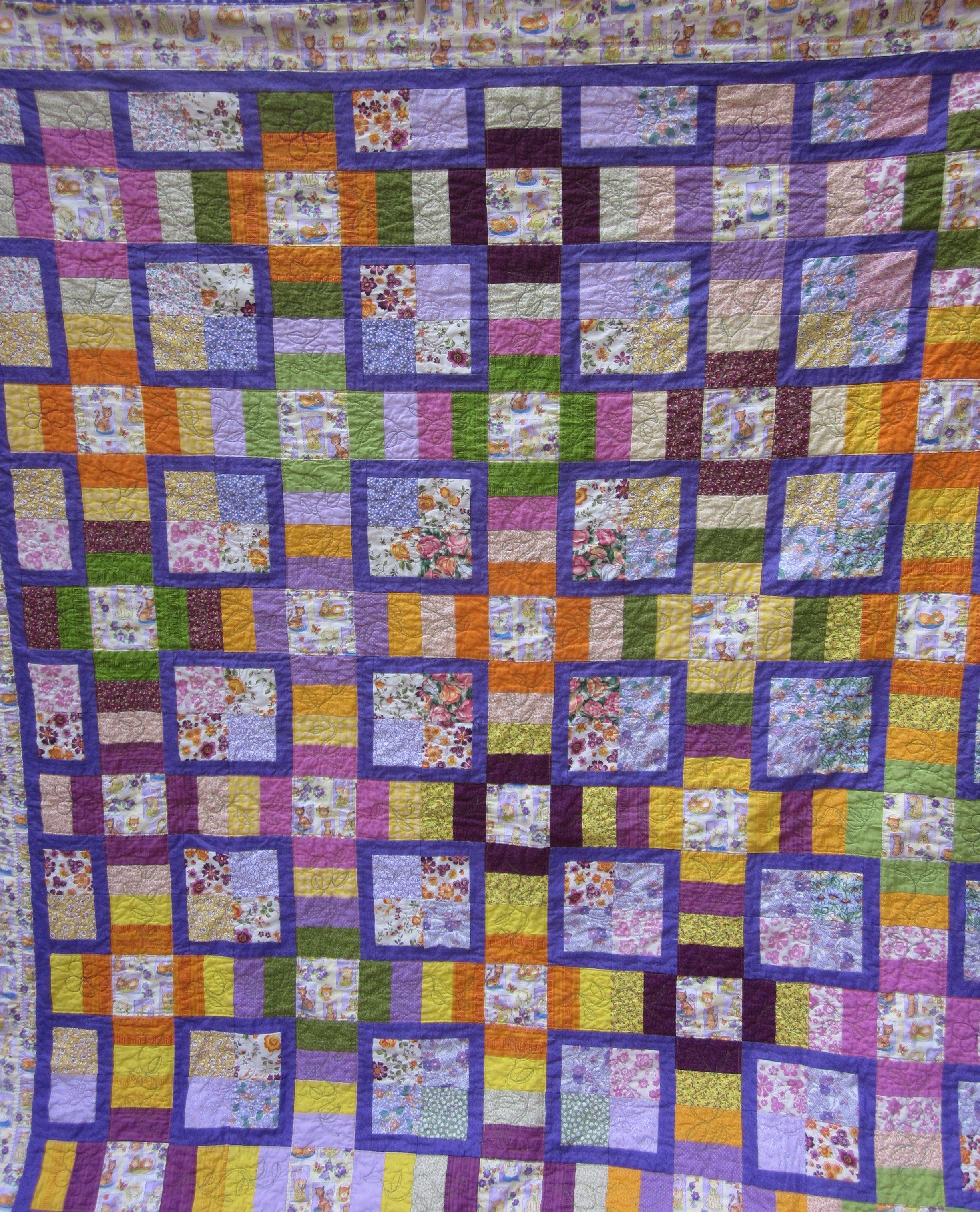 Quilt Miriam's Cats in the Garden 2013.jpg