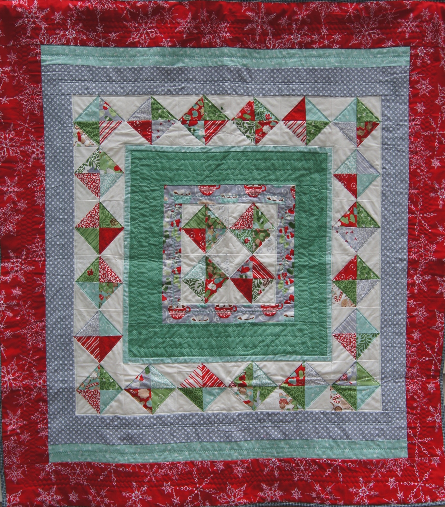 Christmas Medallion Quilt