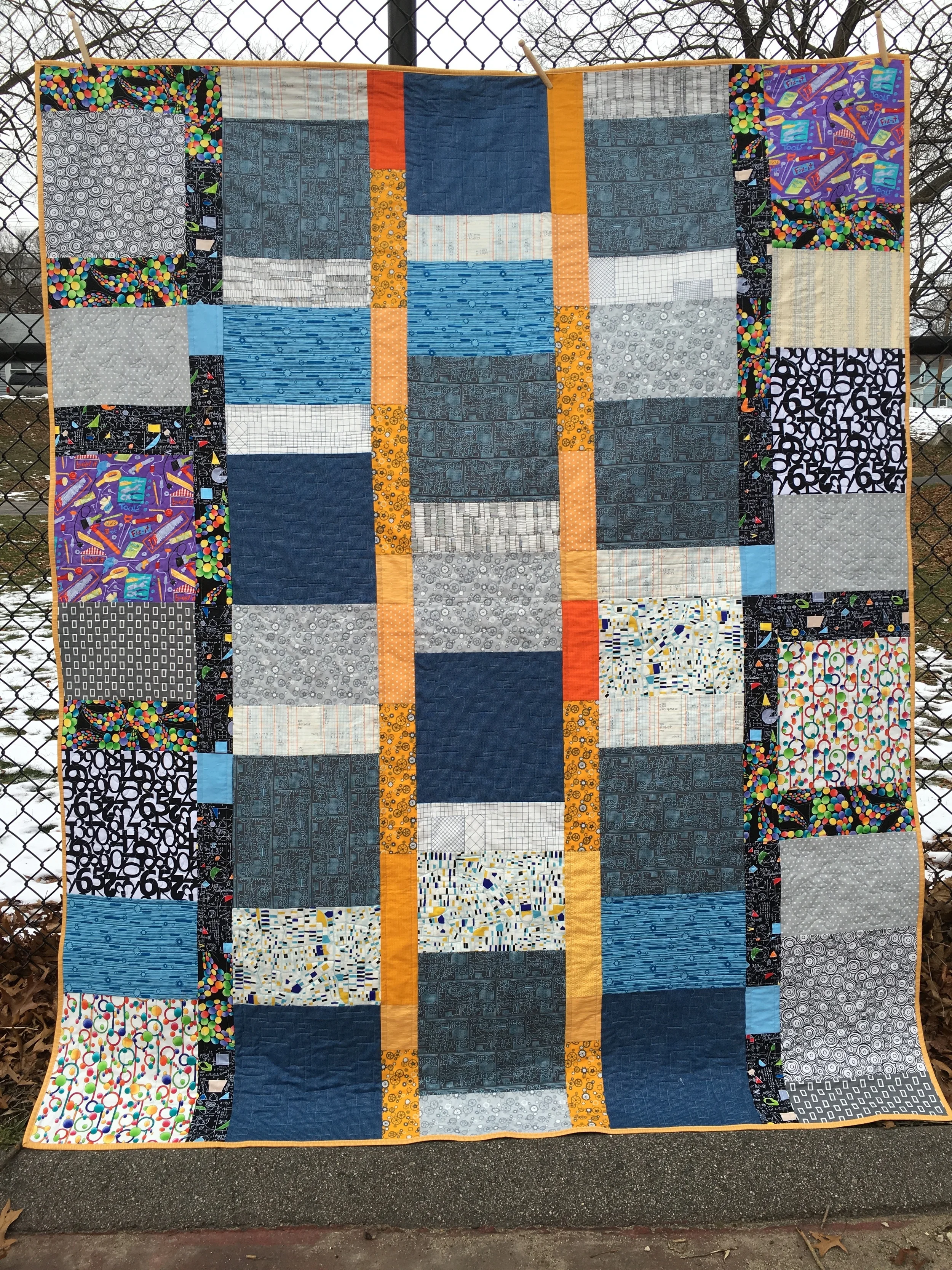 STEM (Science, Technology, Engineering, Math) Quilt
