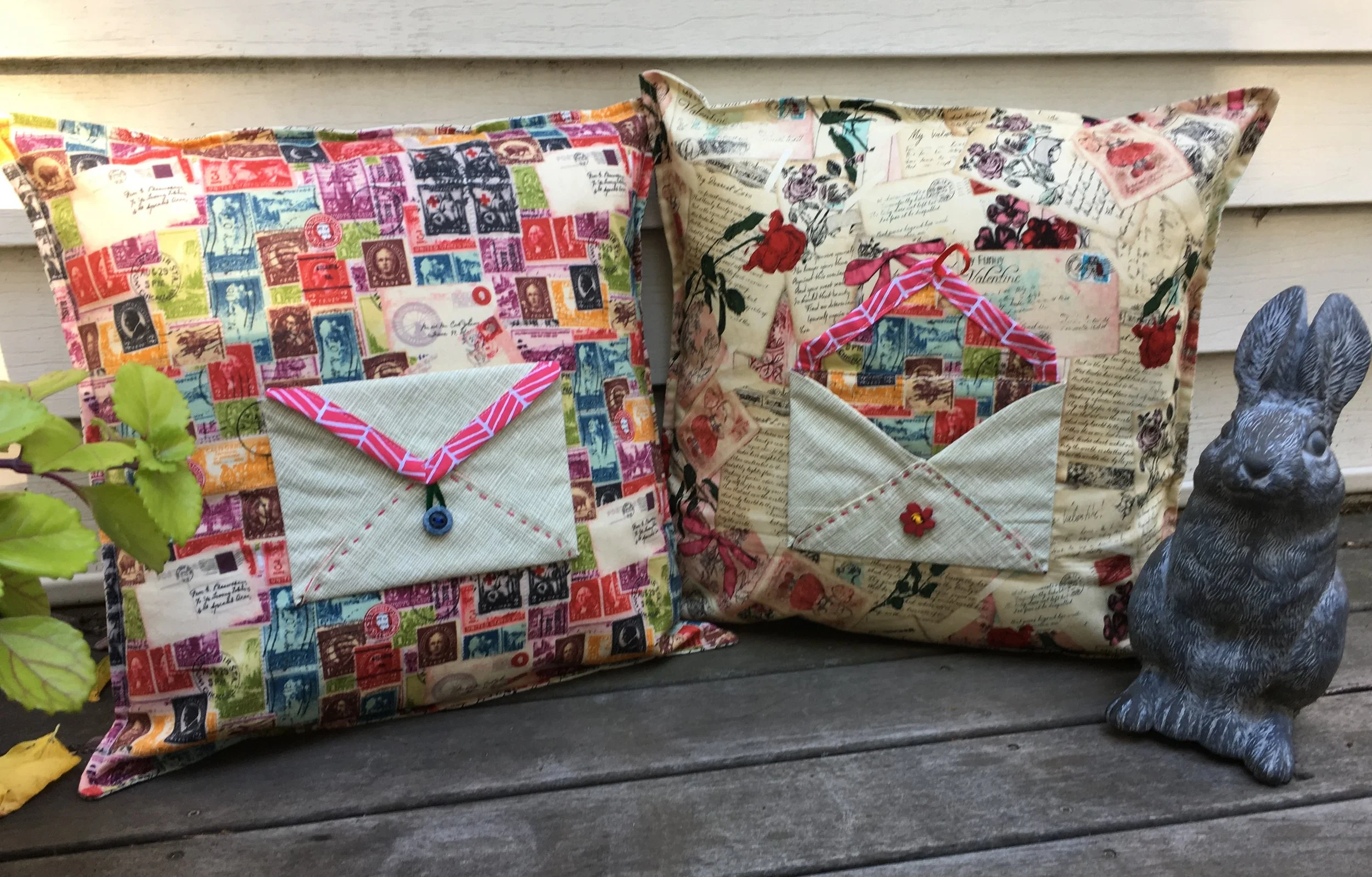 "Leave me a Message" Envelope Pillows