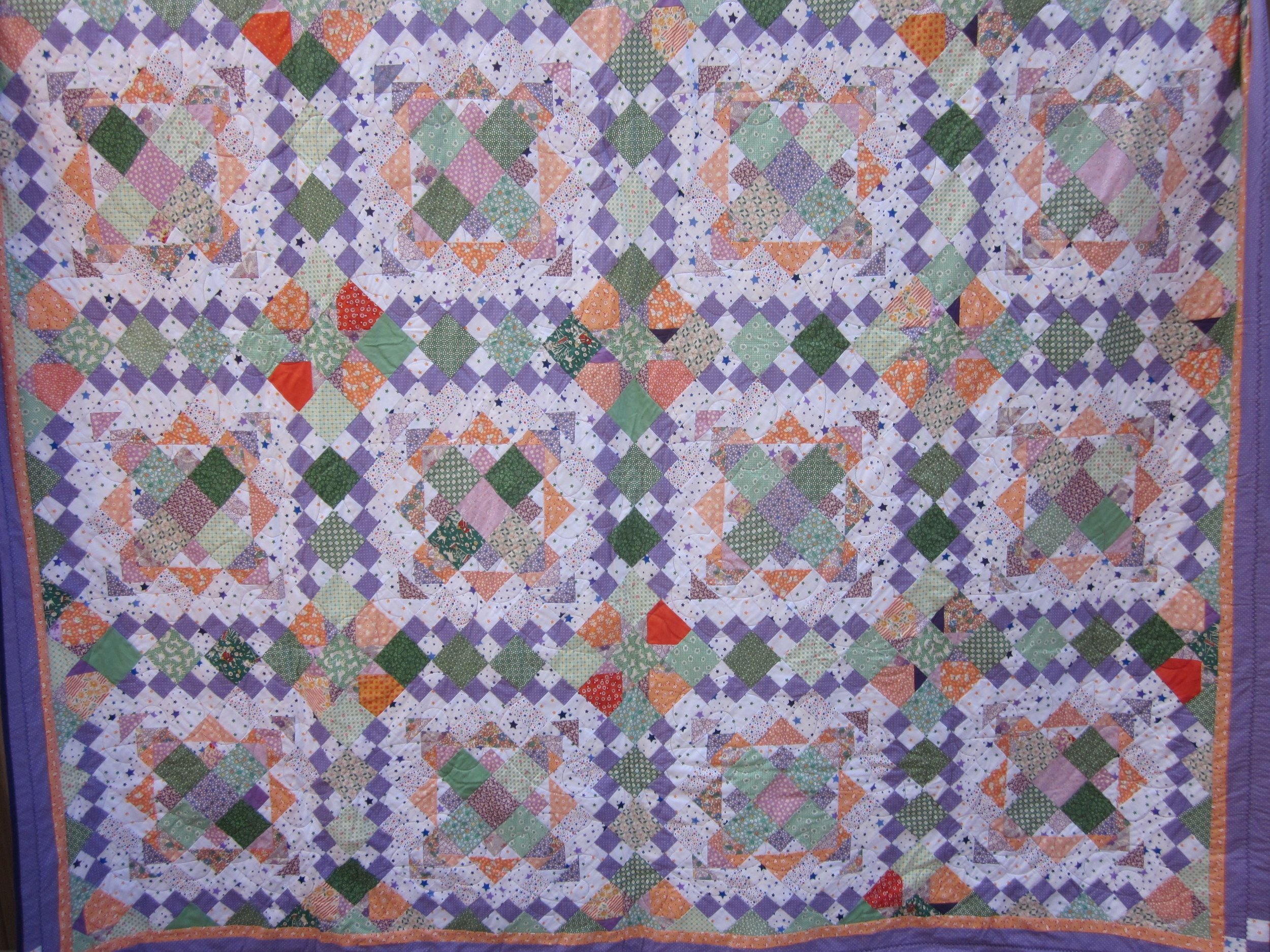 Quilt Easy Street Mystery Quilt 2013 completed.jpg