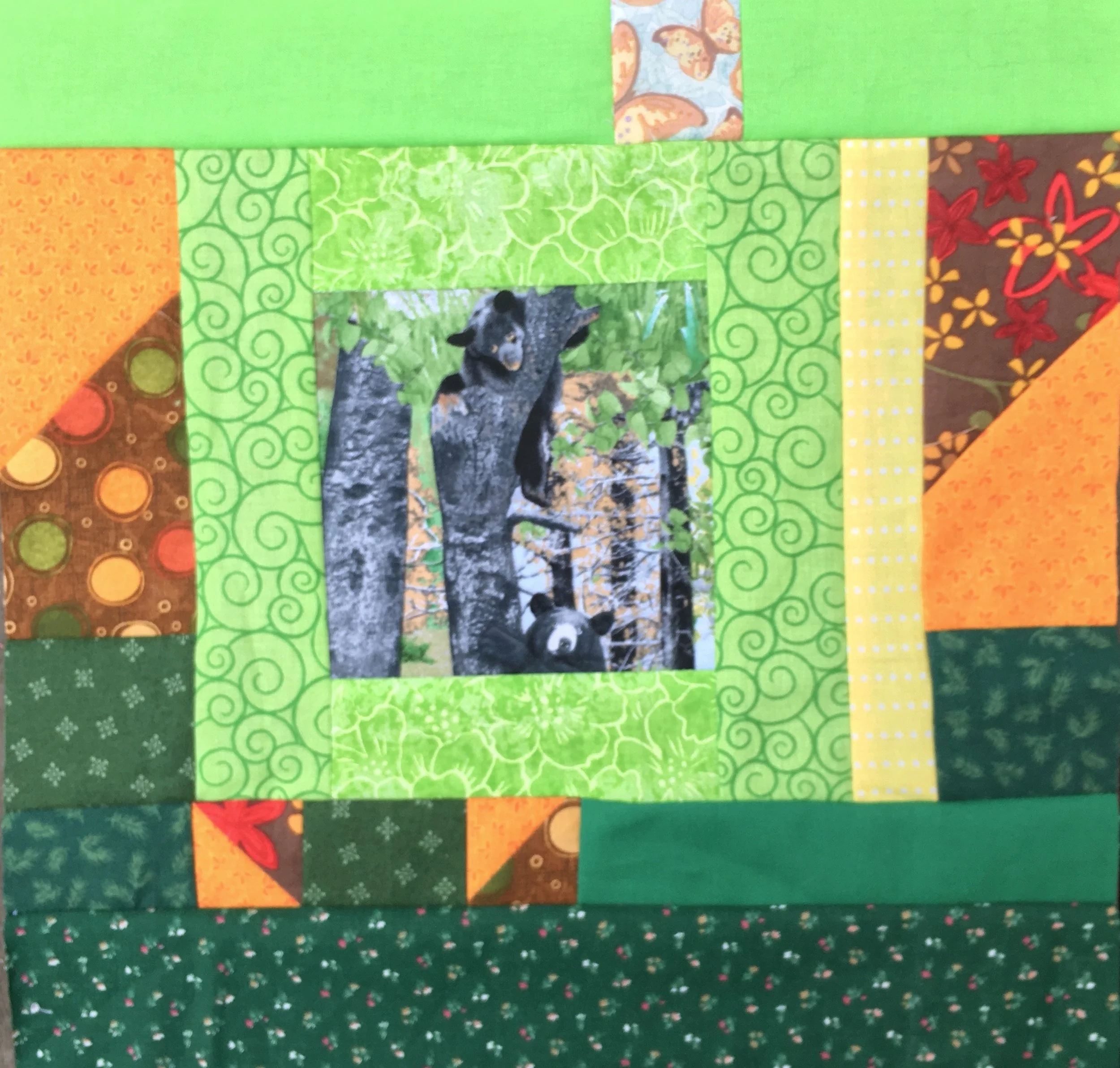 Block 3, 12 1/2 inches unfinished