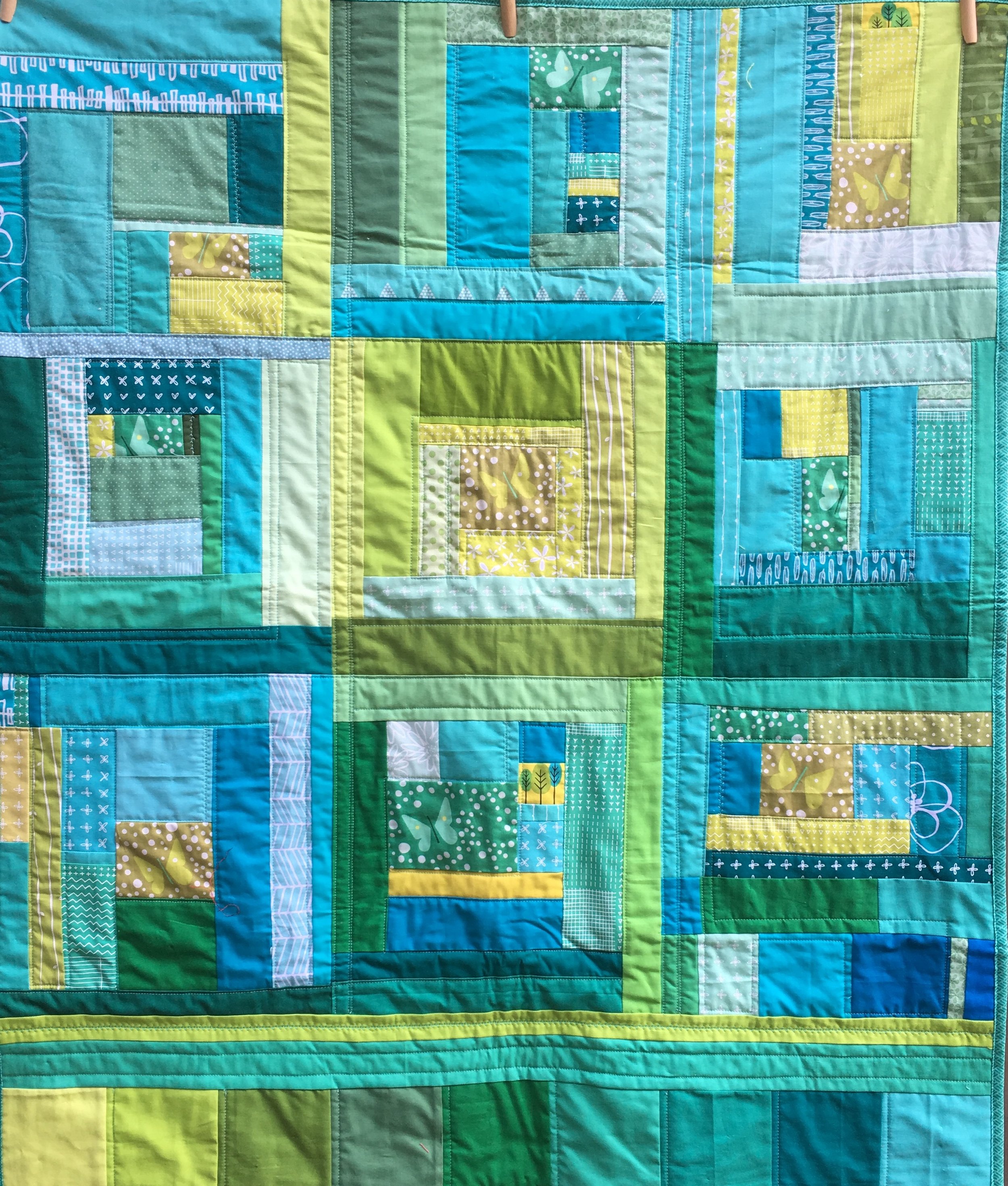 Analogous Colors, Study in Greens