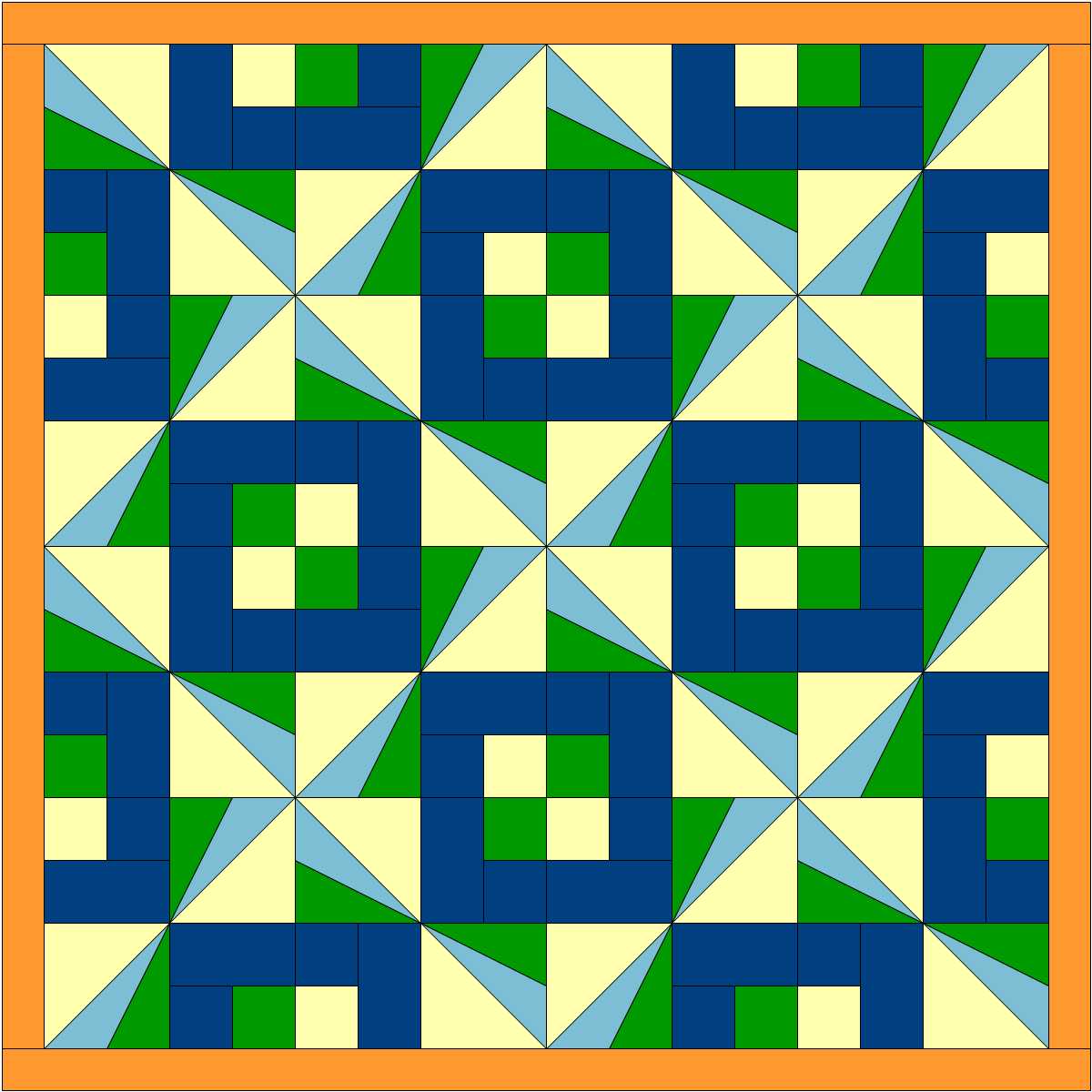 Sunbeams quilt 2 colors vs1.JPG