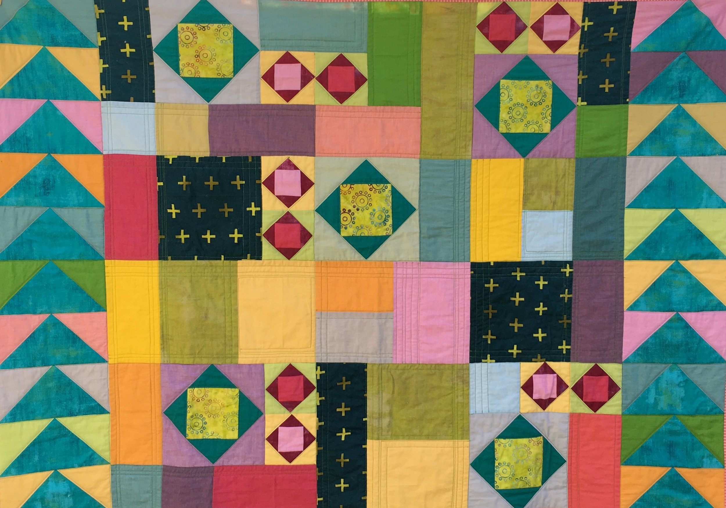 "Flying Economy" Custom Set Blocks in EQ 8, 55 x 39.5 inches