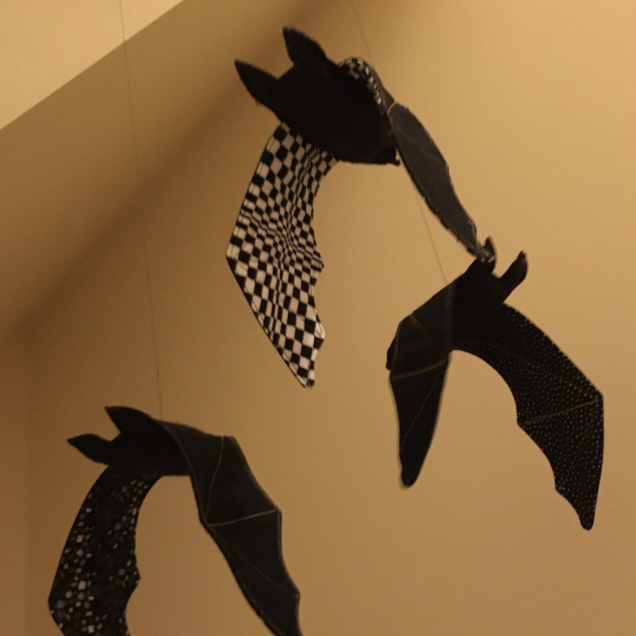 Bats from Modern Textiles tutorial