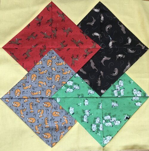 Advent Calendar Fold-Up Fabric Panels — Sleeping Dog Quilts
