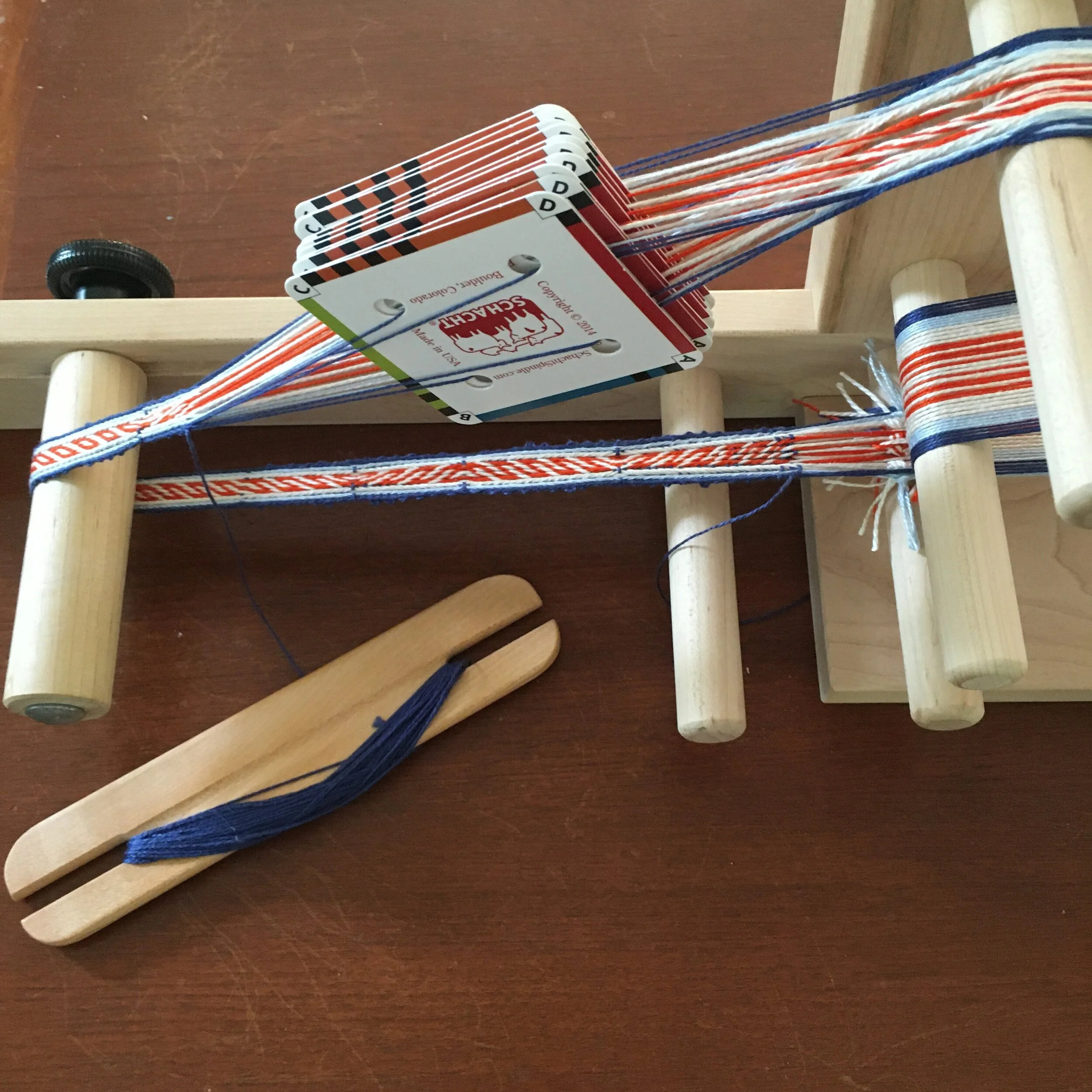 Card/Tablet Weaving on an Inkle Loom My Weave Along with Elewys