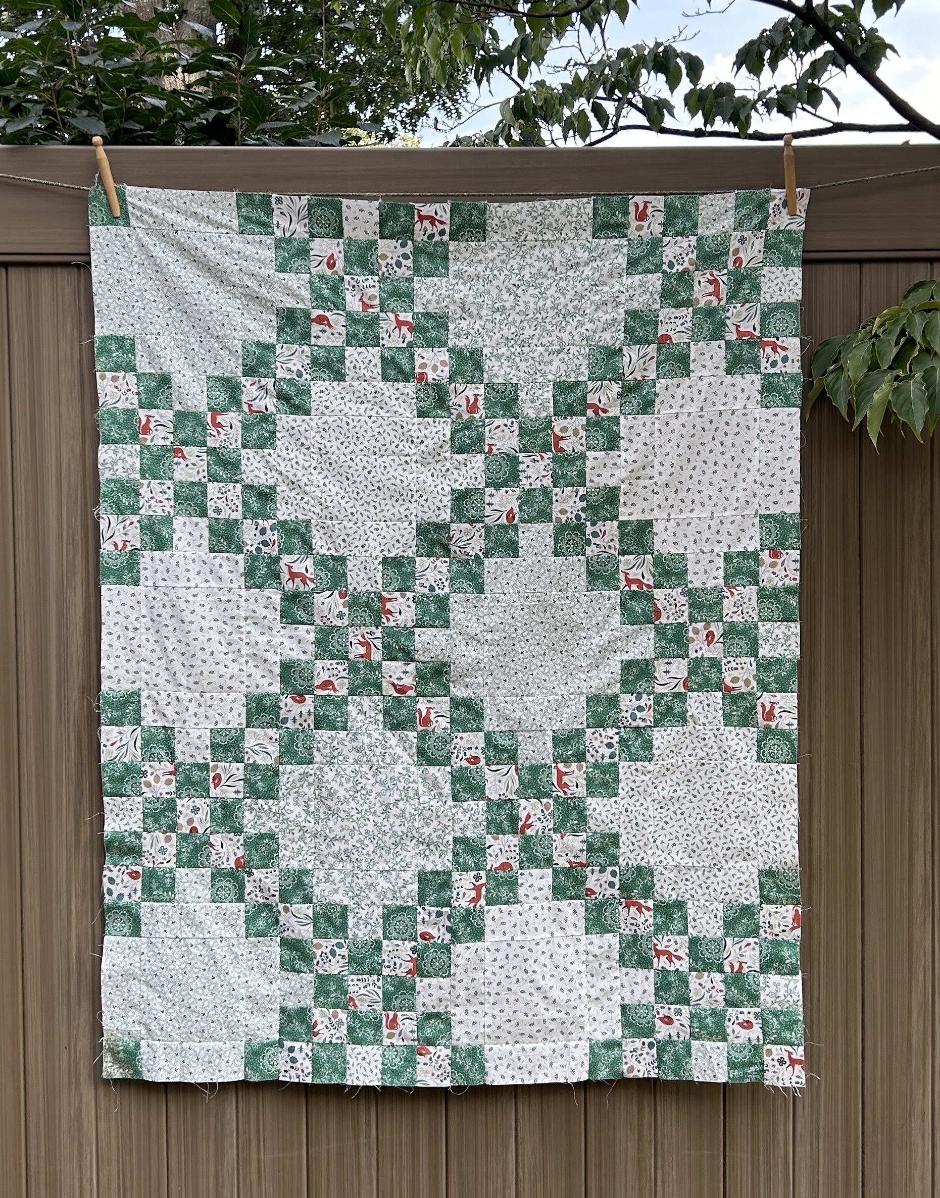 Irish chain quilt discount