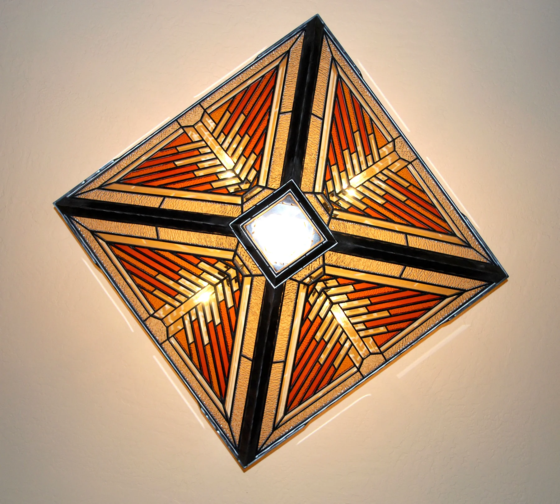 Custom Cluster Light, View from Bottom