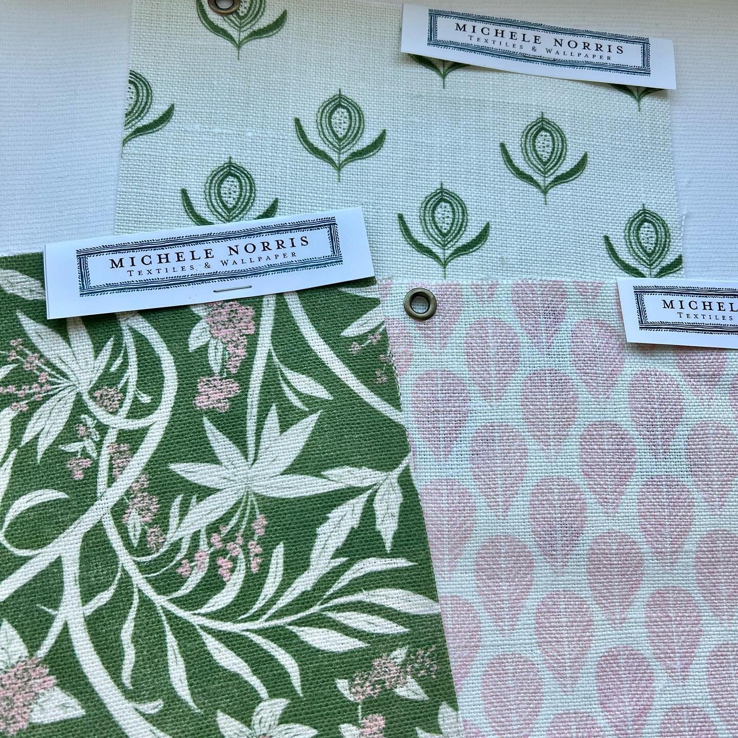 Pink and green combo. I love these 3 patterns together. Isobel, Cecily Vine and Leaf Stamp. 
.
.
.
#spoonflower #belgianlinen #decorfabric #linen #ilovelinen #patternobserver #pinkandgreendecor #grandmillennialdecor #interiors #colorfulhomevibe #