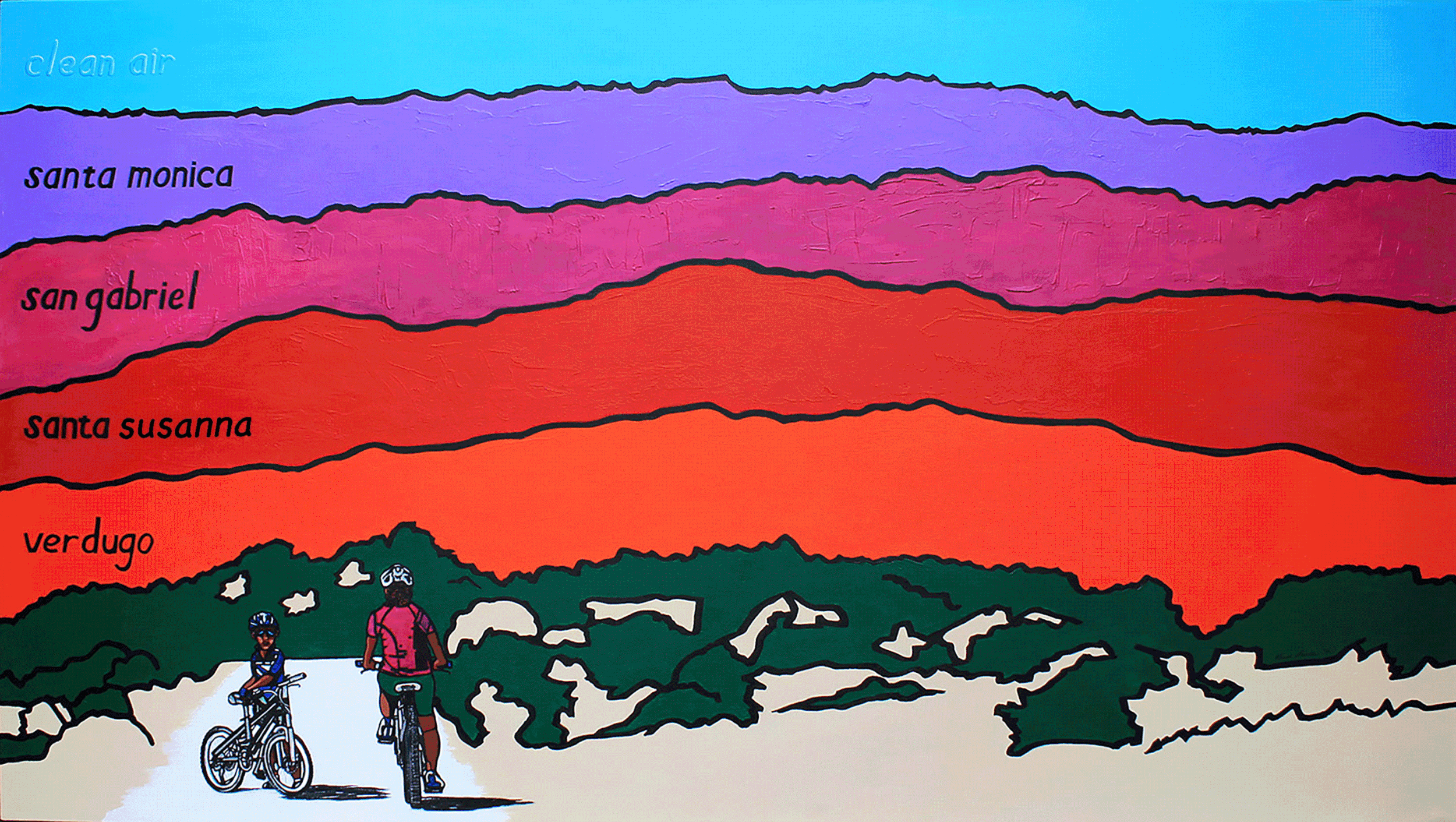 Mountains SFV (San Fernando Valley), 2016 (Copy)