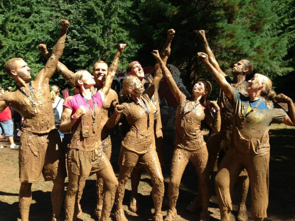 Tough Mudder Oregon race finish 