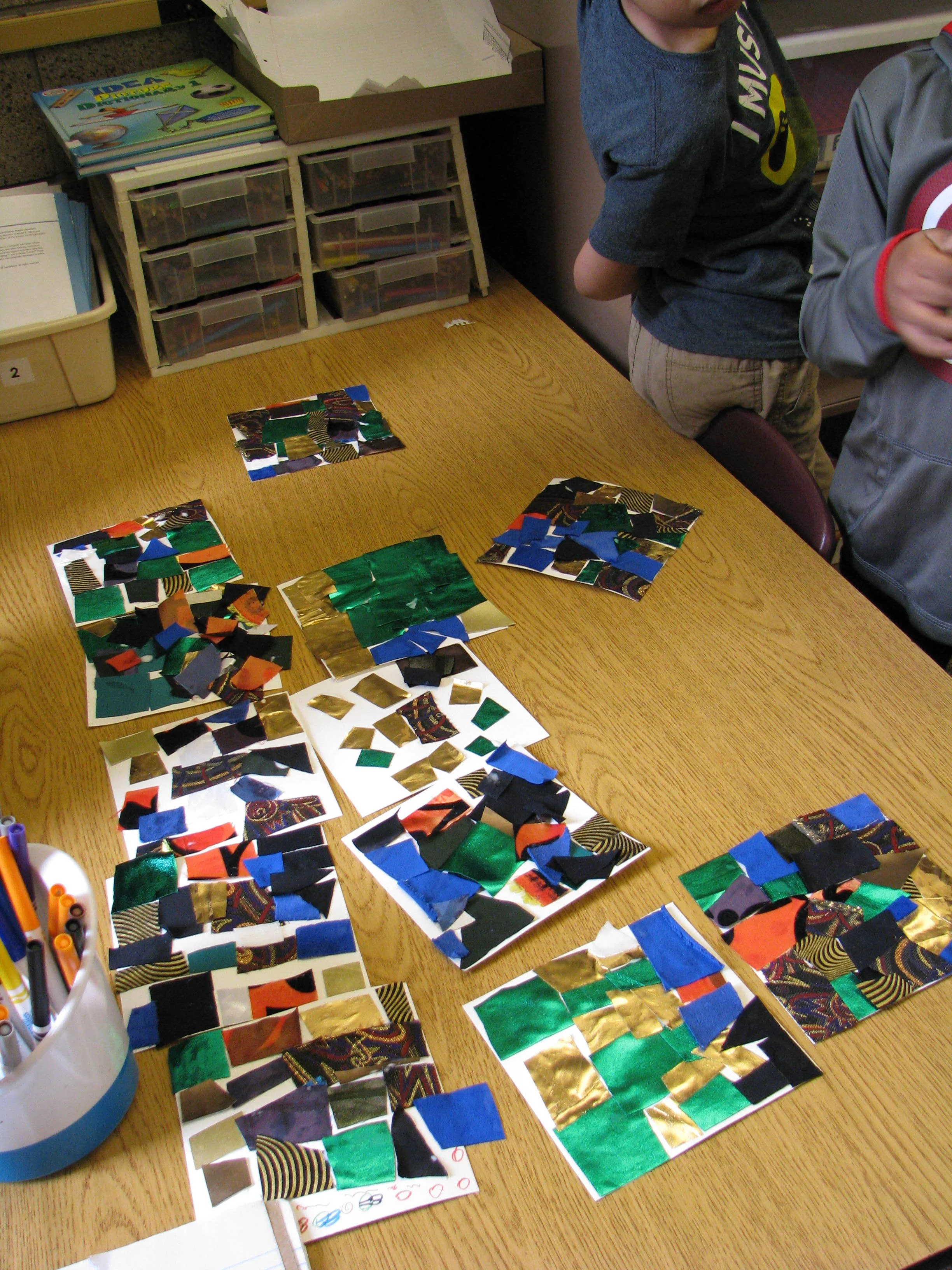 Week 6 - Fabric Scraps and Mosaics!