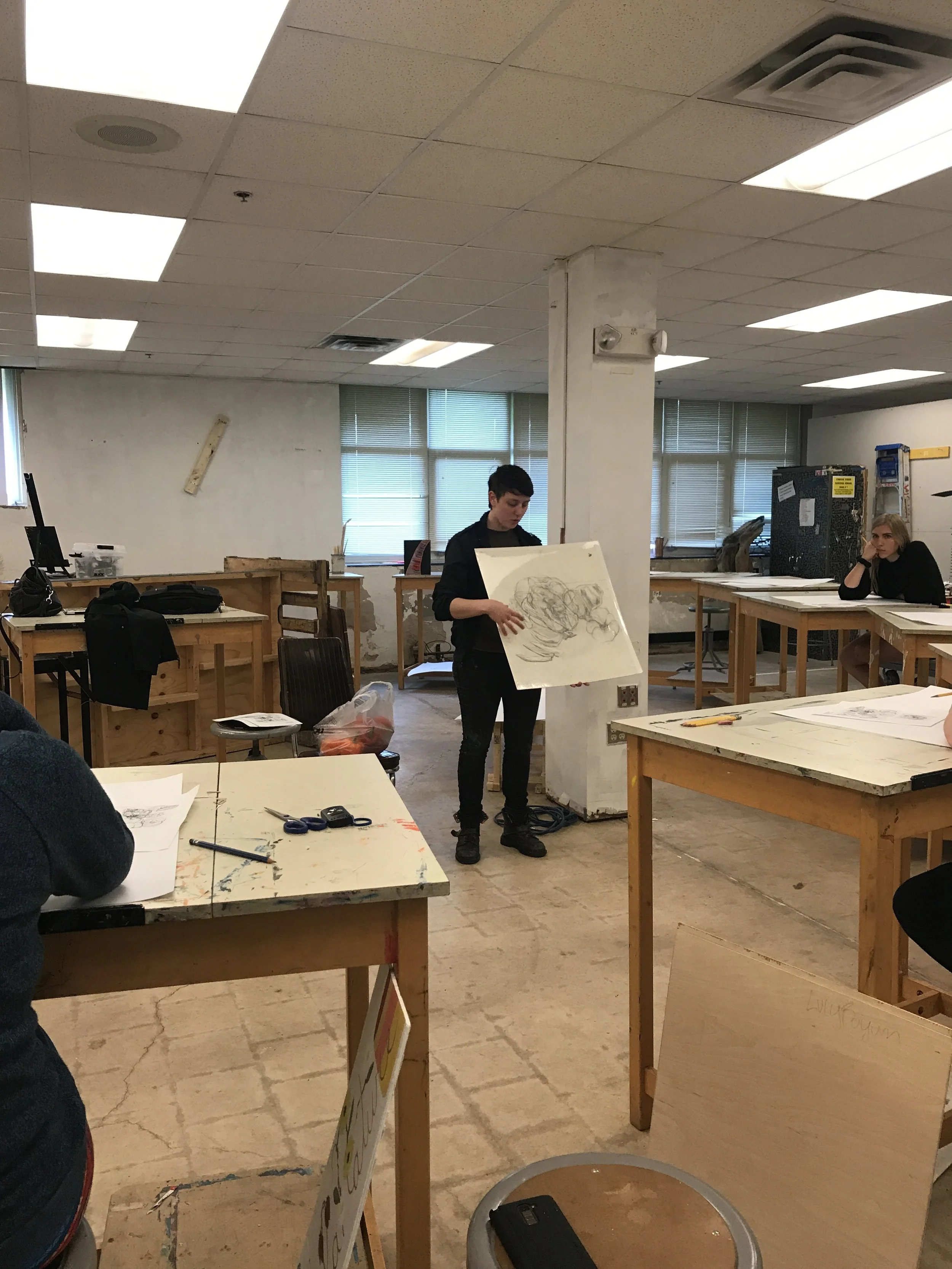 Incredi-bell Peppers Drawing - High School