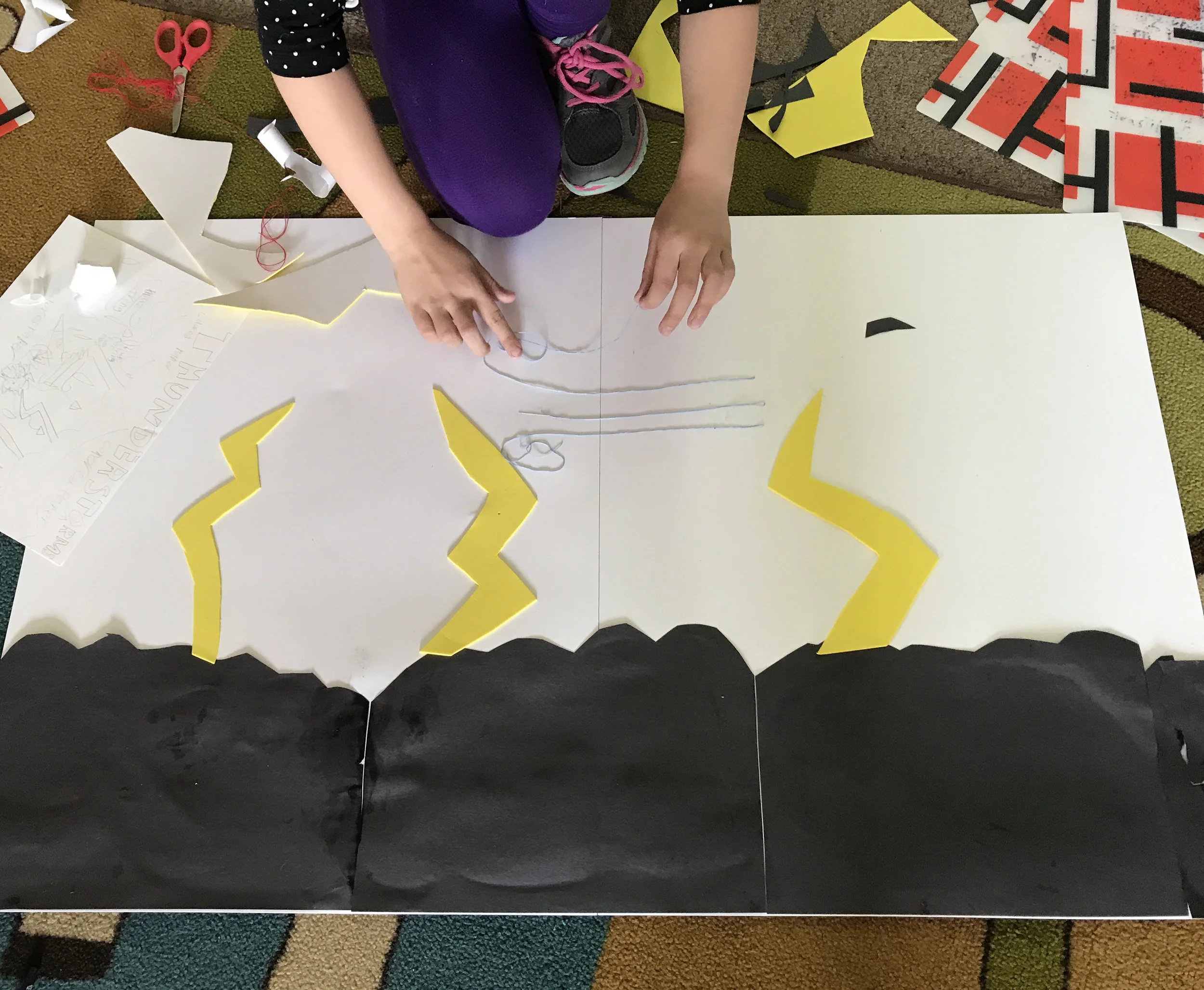 Creating Weather Graphics Teamwork for 2nd Grade