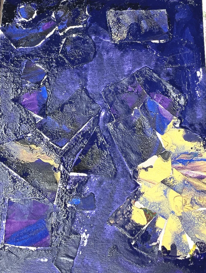 PART 3/3: Paint Collages Inspired by Jack Whitten