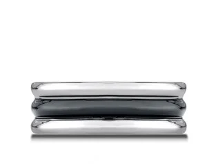 8mm High-Polished Finish Ceramic Inlay tungsten Band RECF78862CMTG_P3 $315.00