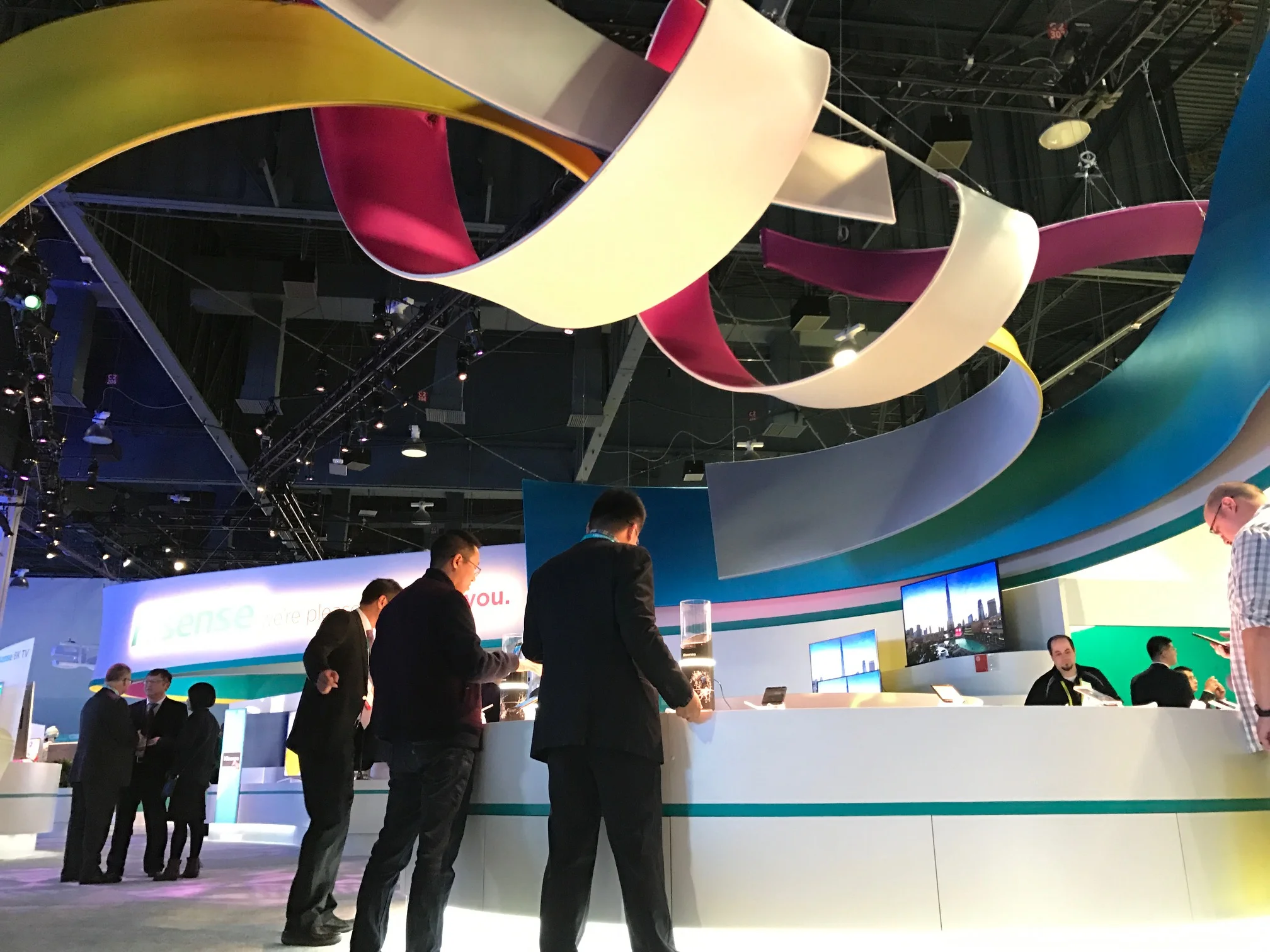 Hisense CES Booth