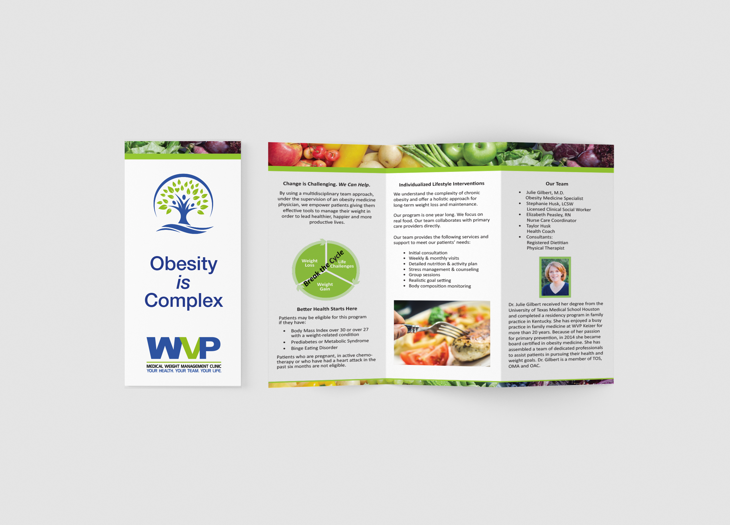 WVP Health Authority  educational tri-fold 