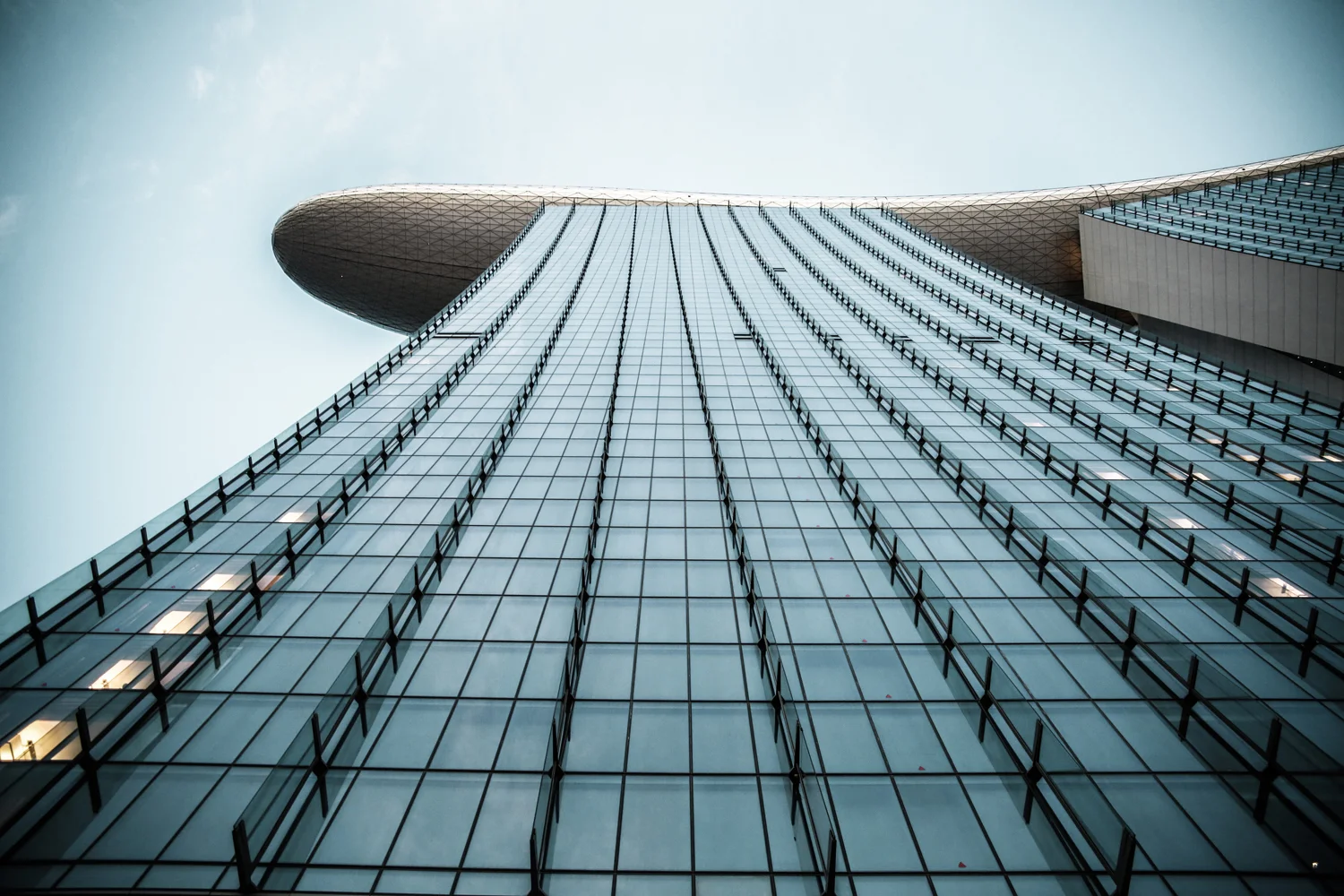 The giant that is Marina Bay Sands.