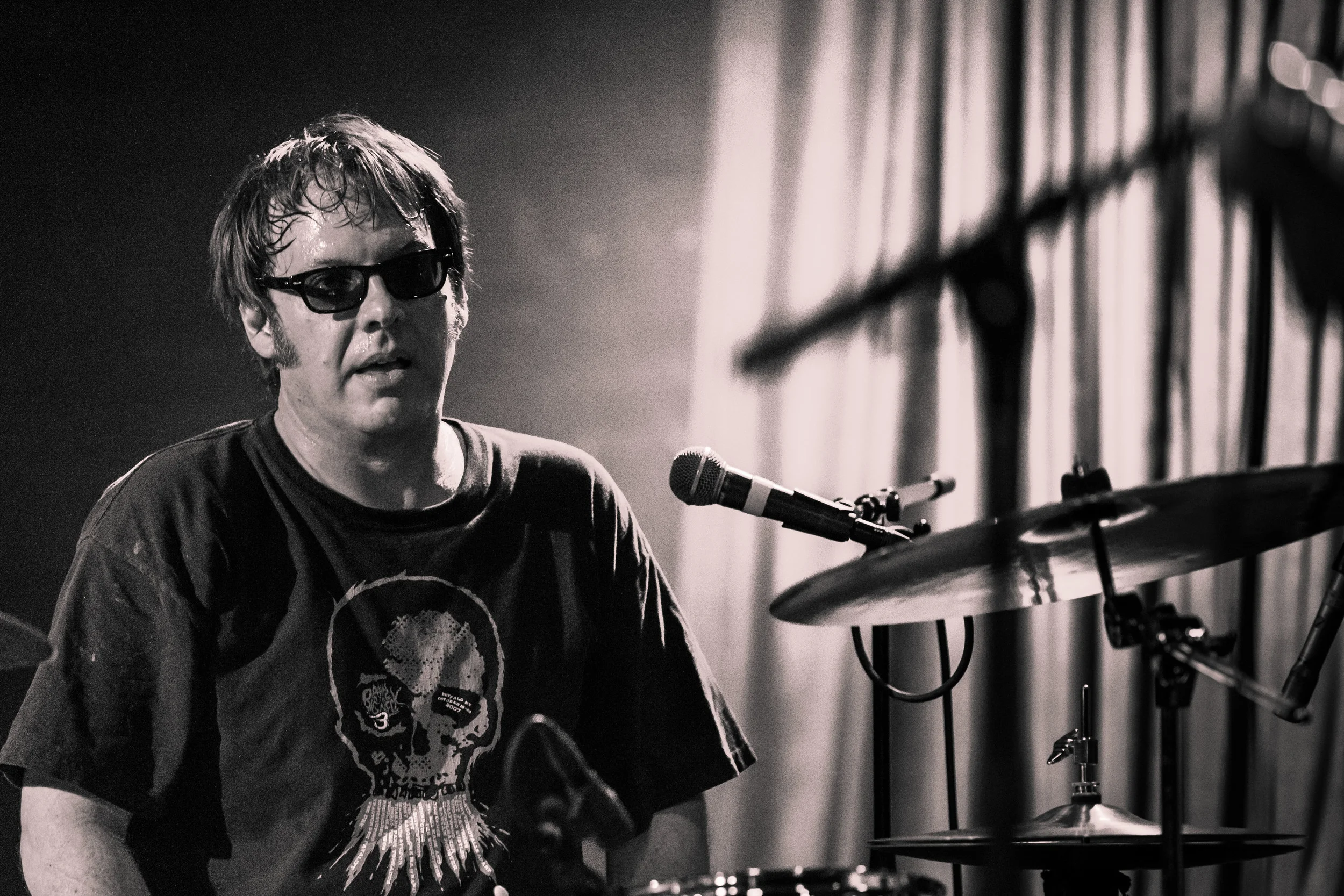 He came, he drummed, he conquered.