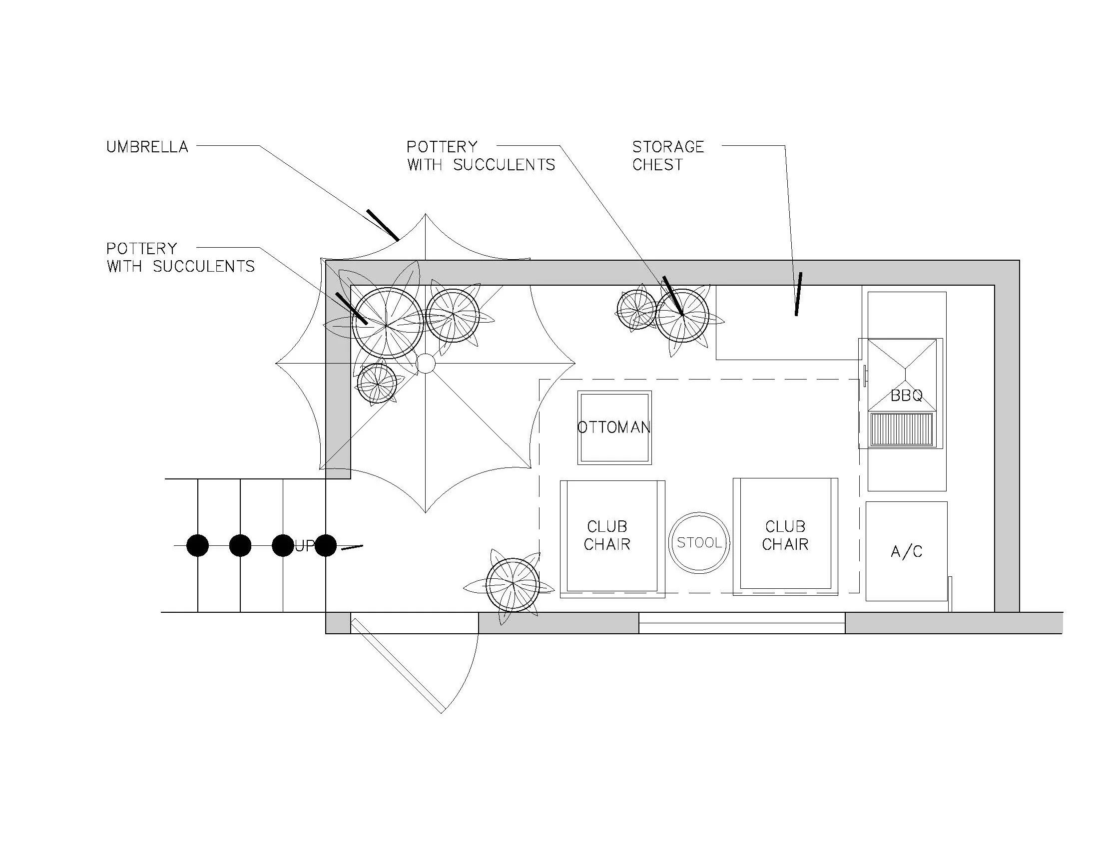 BALCONY MAKEOVER DESIGN