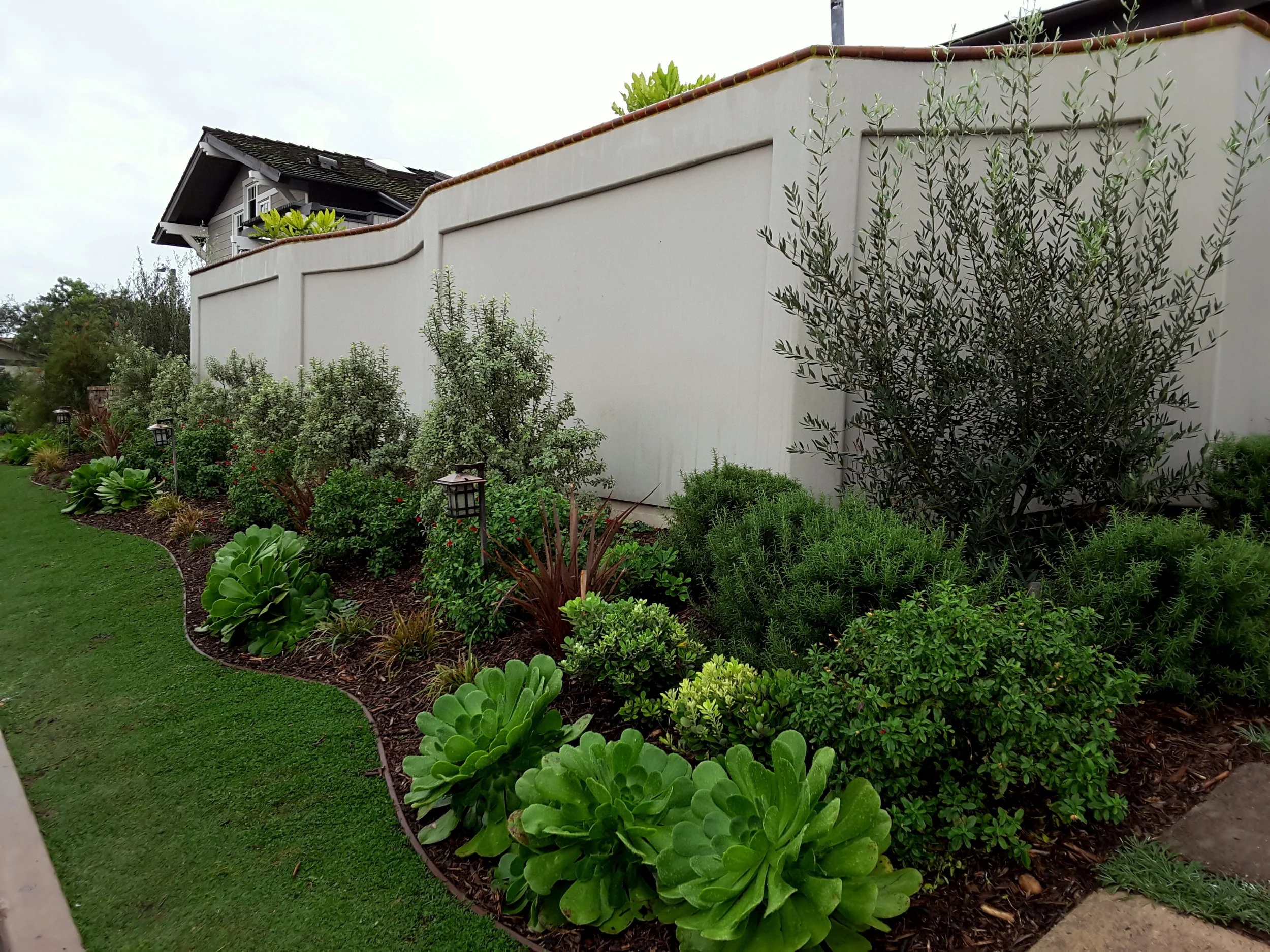 MONARCH BEACH CRAFTSMAN GARDEN DESIGN