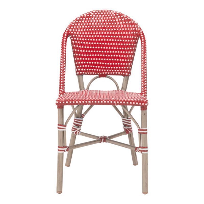 Paris Dining Chair Red&White (set of 2)