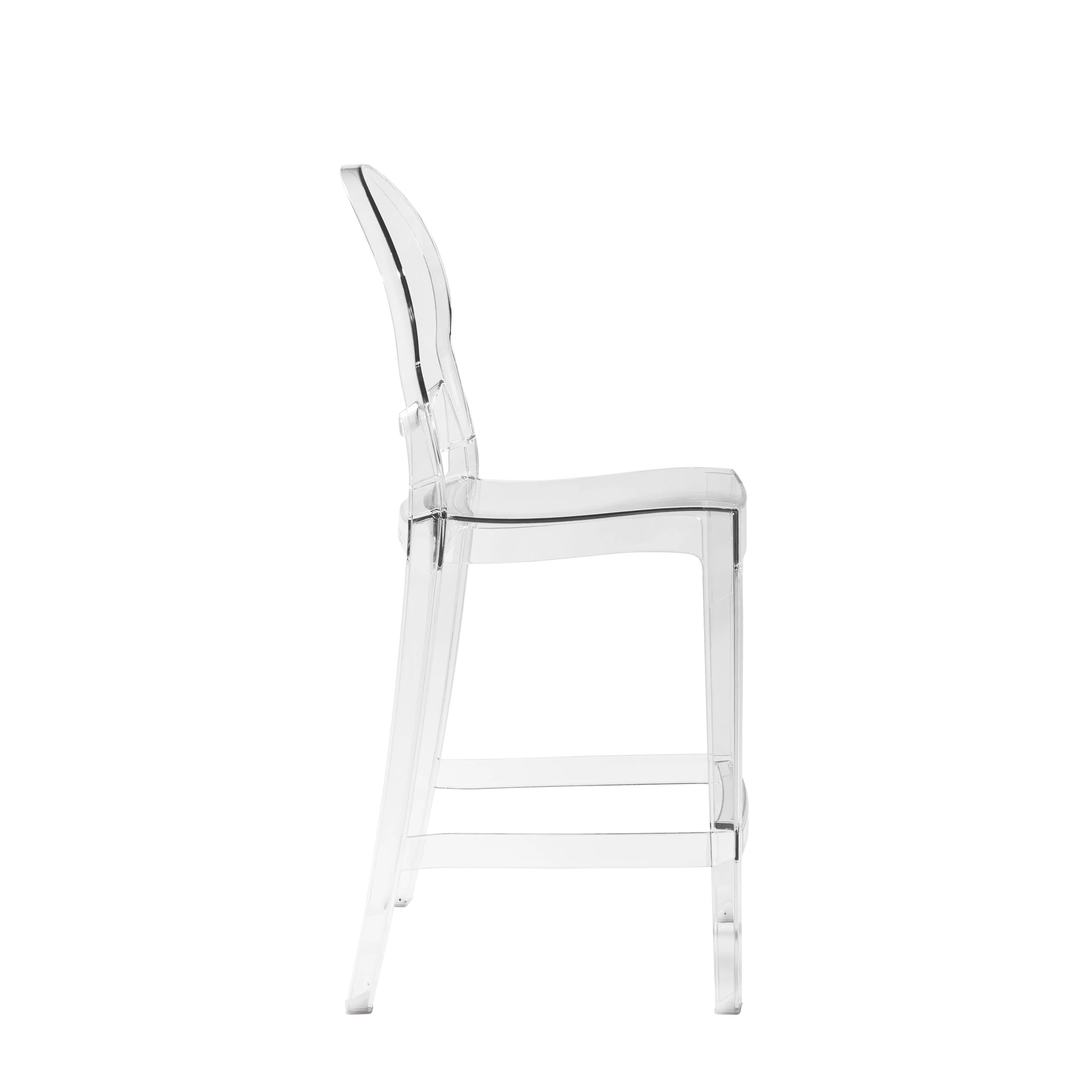 Counter Stool in Transparent