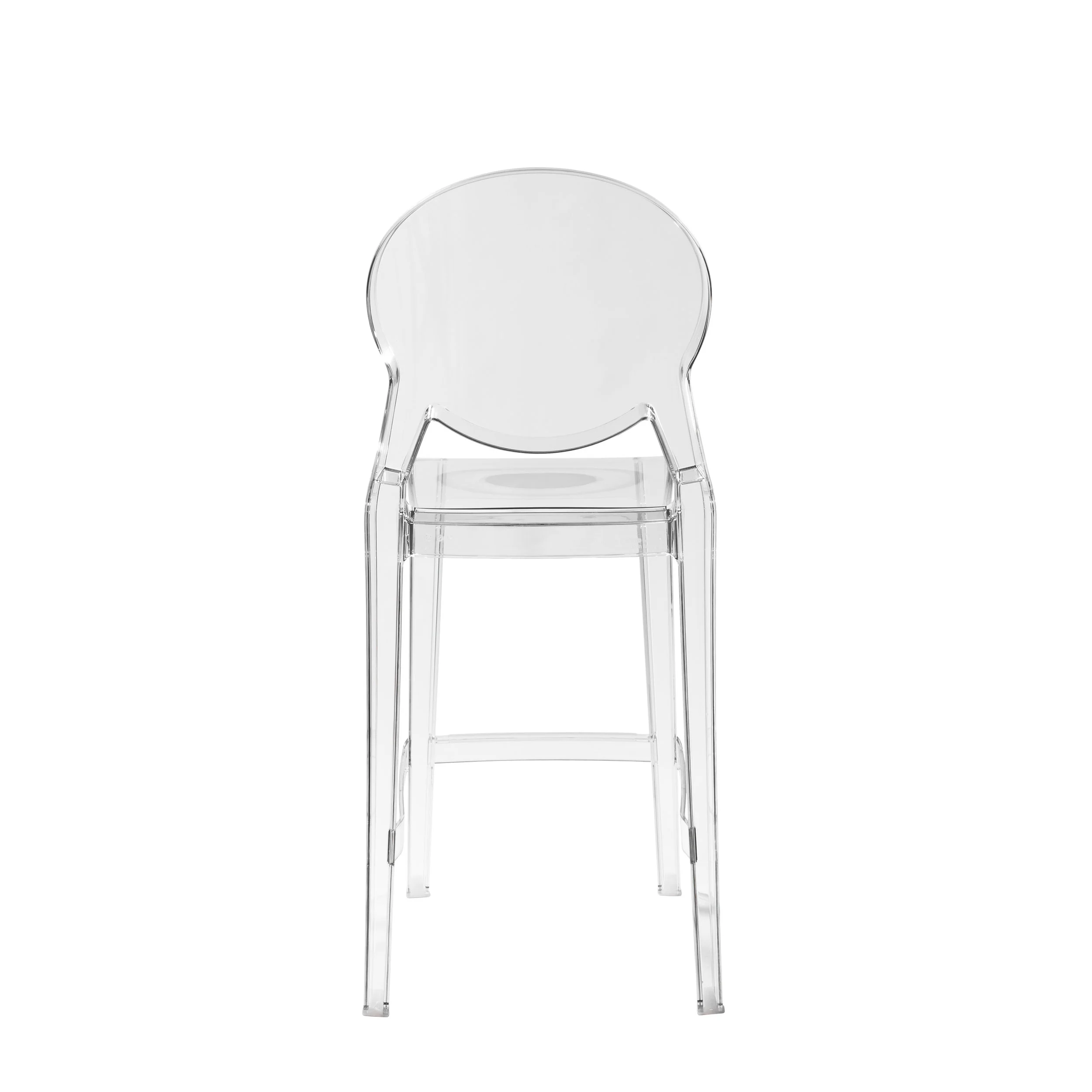 Counter Stool in Transparent
