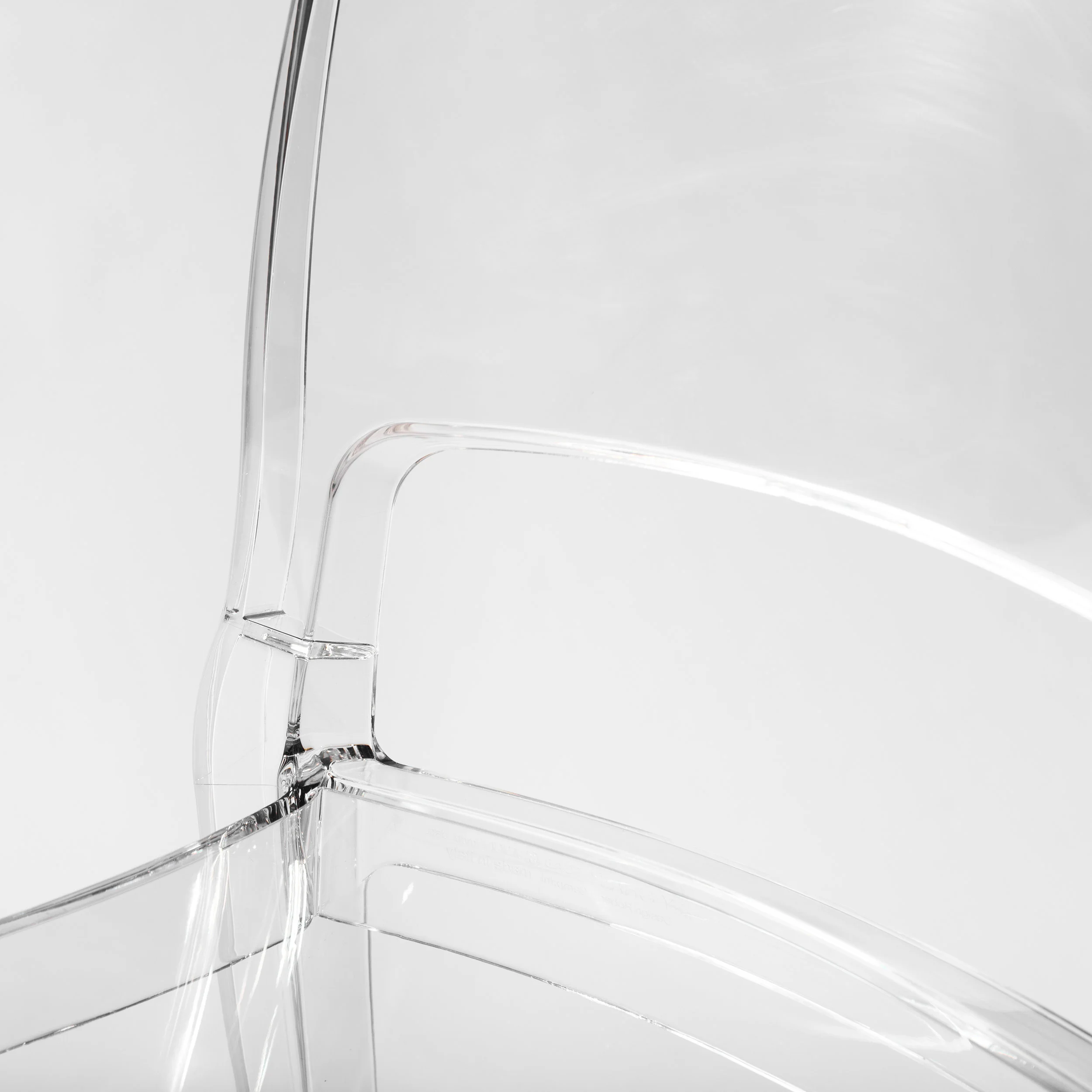 Bar Stool in Clear