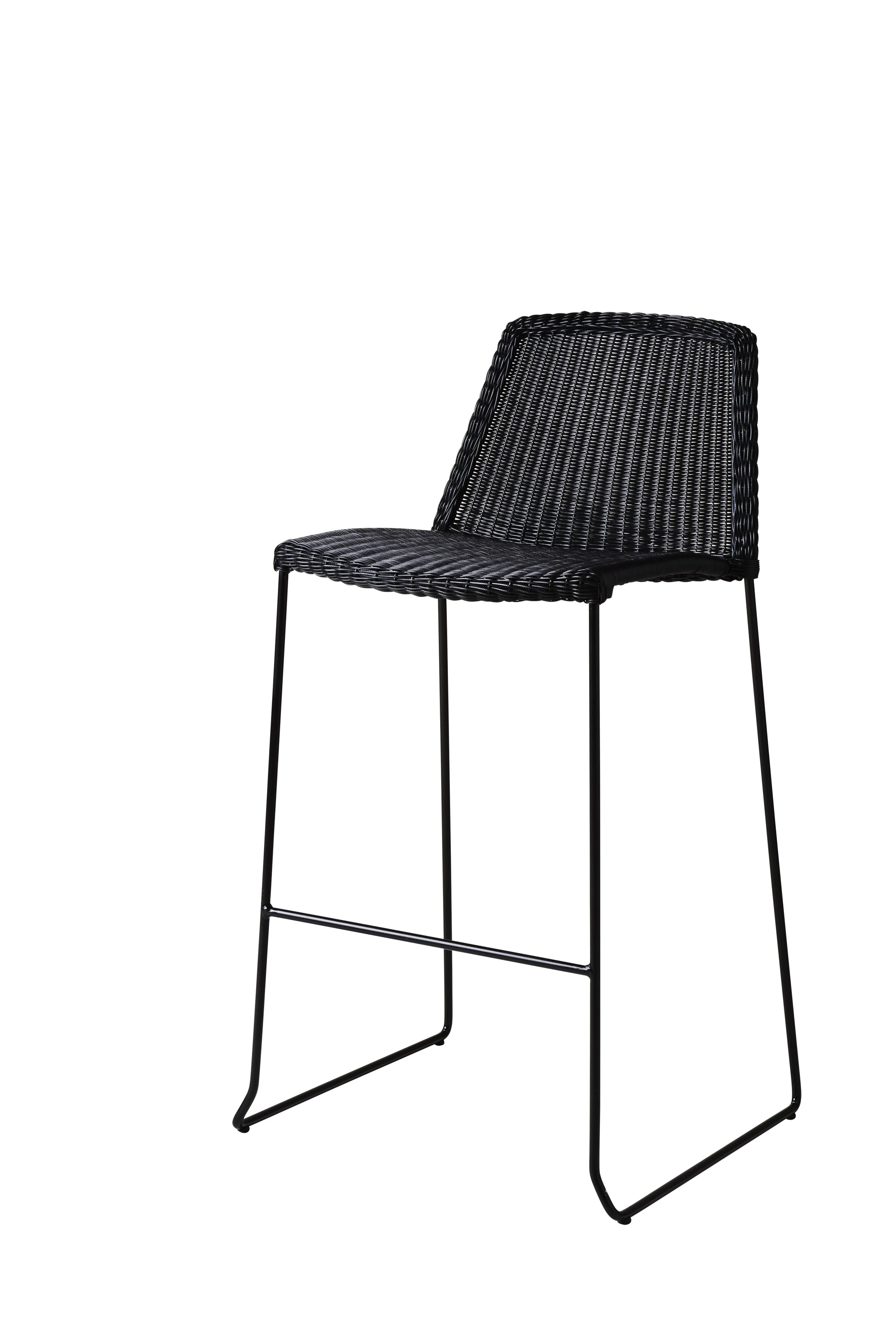 Breeze bar chair in Black