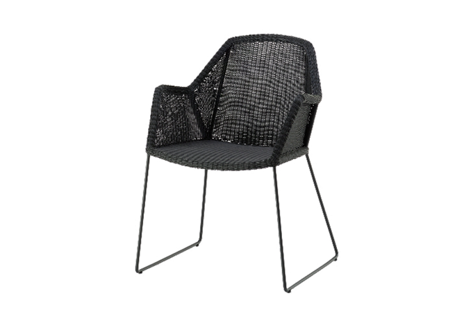 Breeze Dining Chair in Black (set of 2)