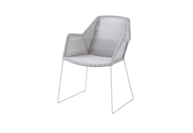Breeze Dining Chair in White (Set of 2)