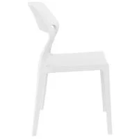 Snow Dining Chair (set of 2) White
