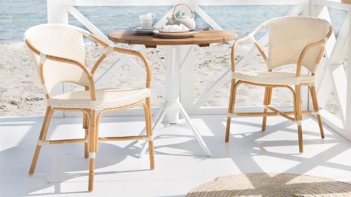 Samui Dining Chair in Ivory