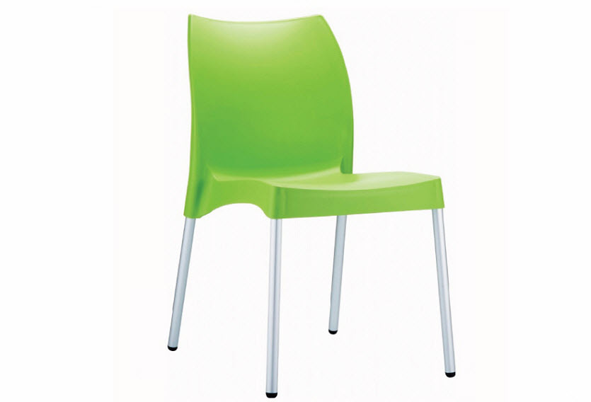 Vita Outdoor Dining Chair (set of 2) Apple Green