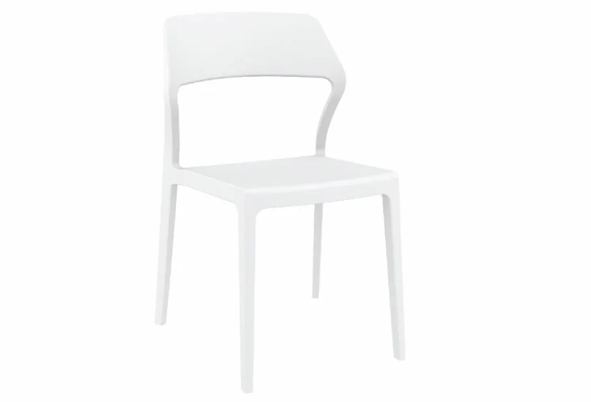 Snow Dining Chair (set of 2) White