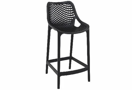Air Outdoor Counter Chair (set of 2) Black