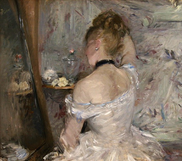 Lady at her Toilette, Berthe Morisot