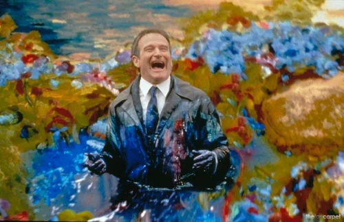 Here's hoping that wherever you are now, it looks and feels a lot like this, Robin Williams. Thank you for your incredible contributions to the hearts and souls of all who cherished you. 