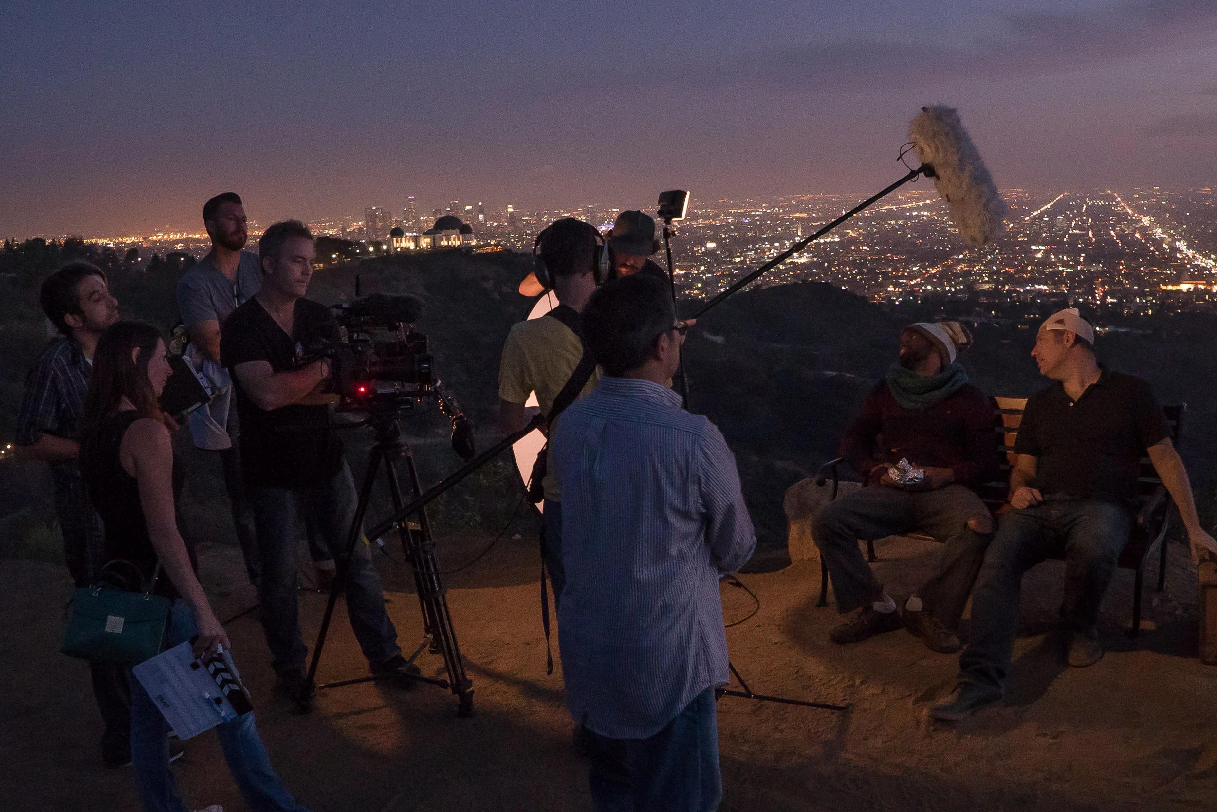 Hiking the camera gear up the Griffith Park trails along with all the props was...fun. Yeah let's just call it fun.