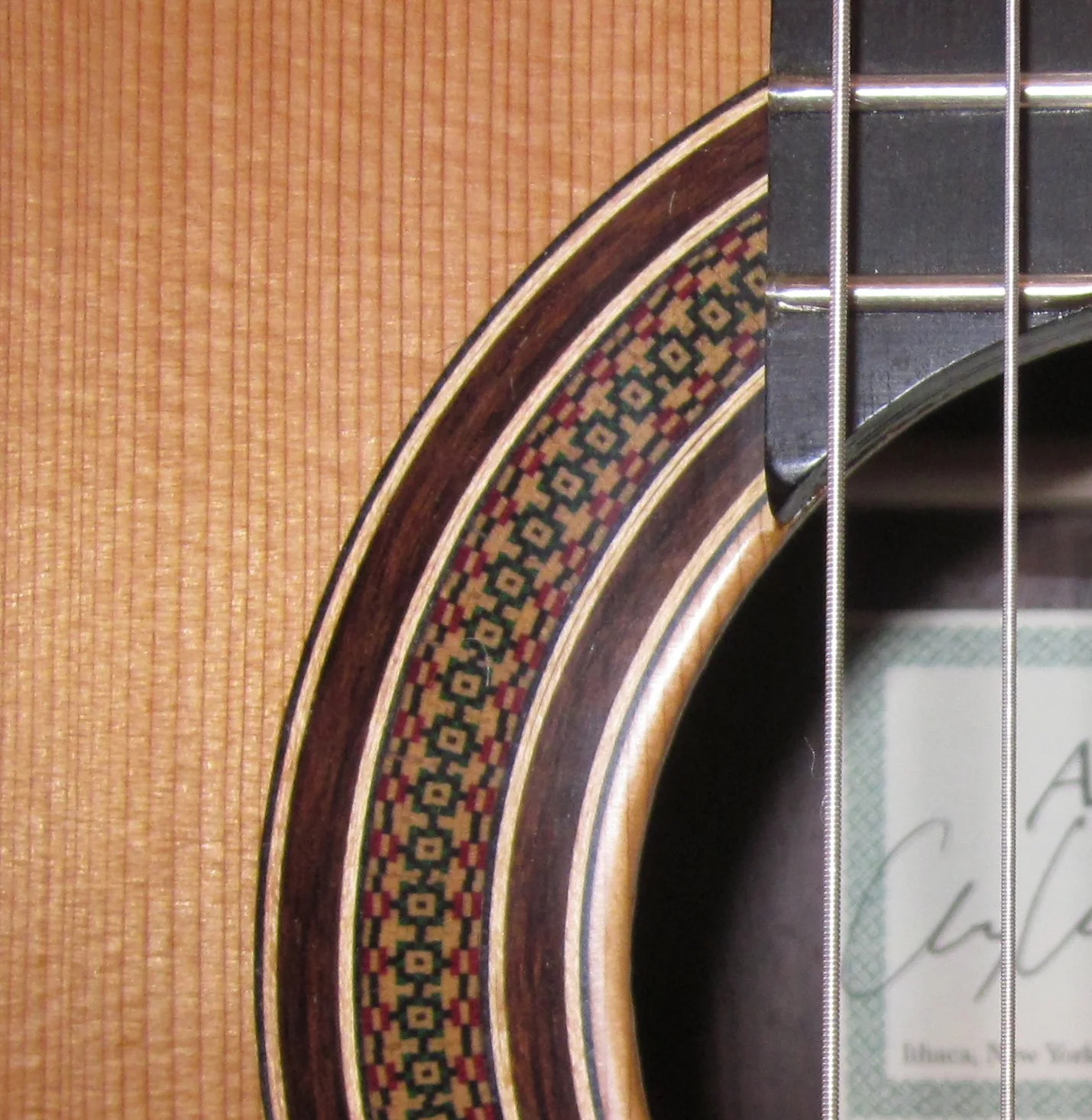 Cedar top classical rosette