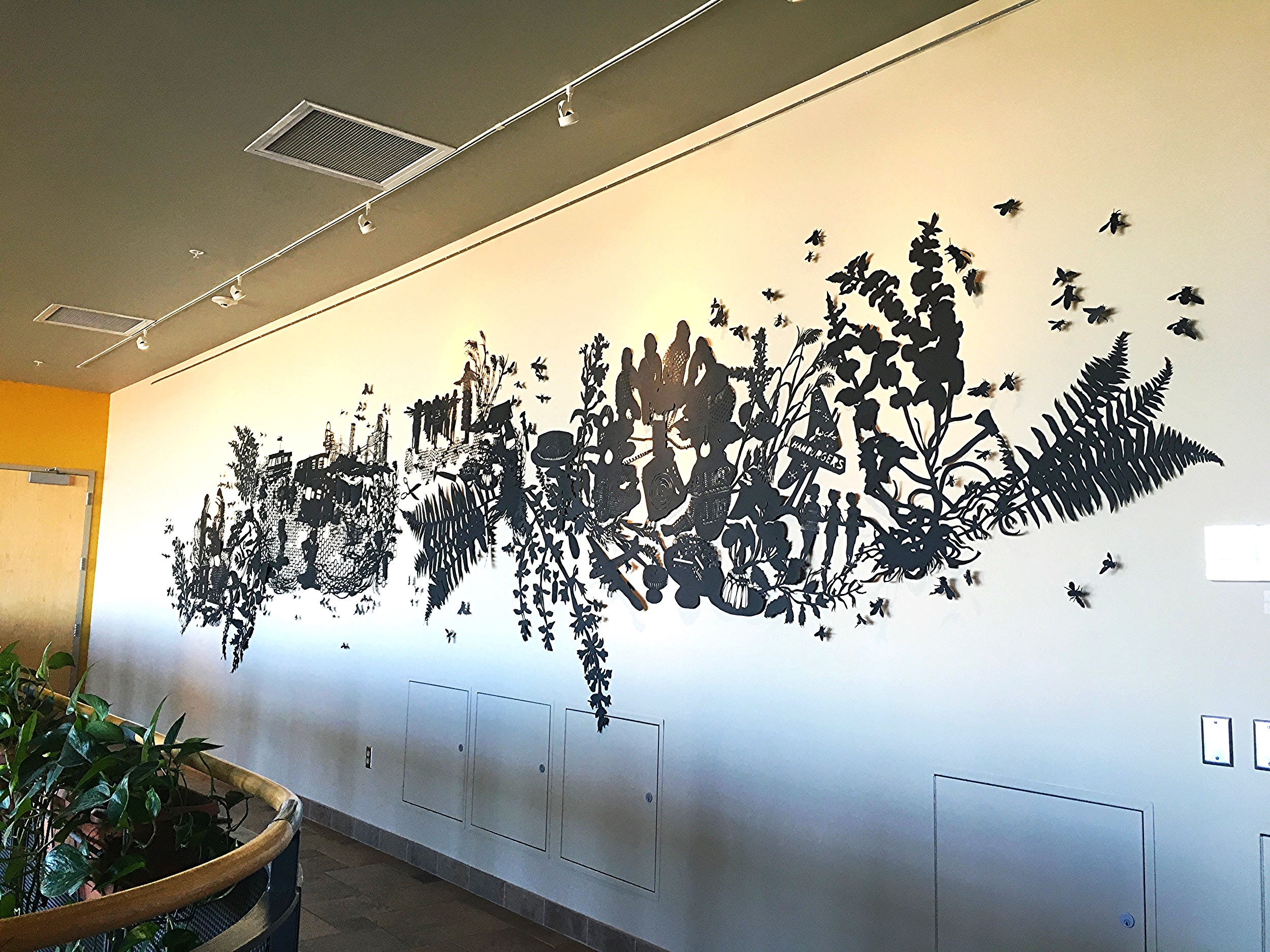 UVM Davis Center Installation, Burlington, VT Fall 2015