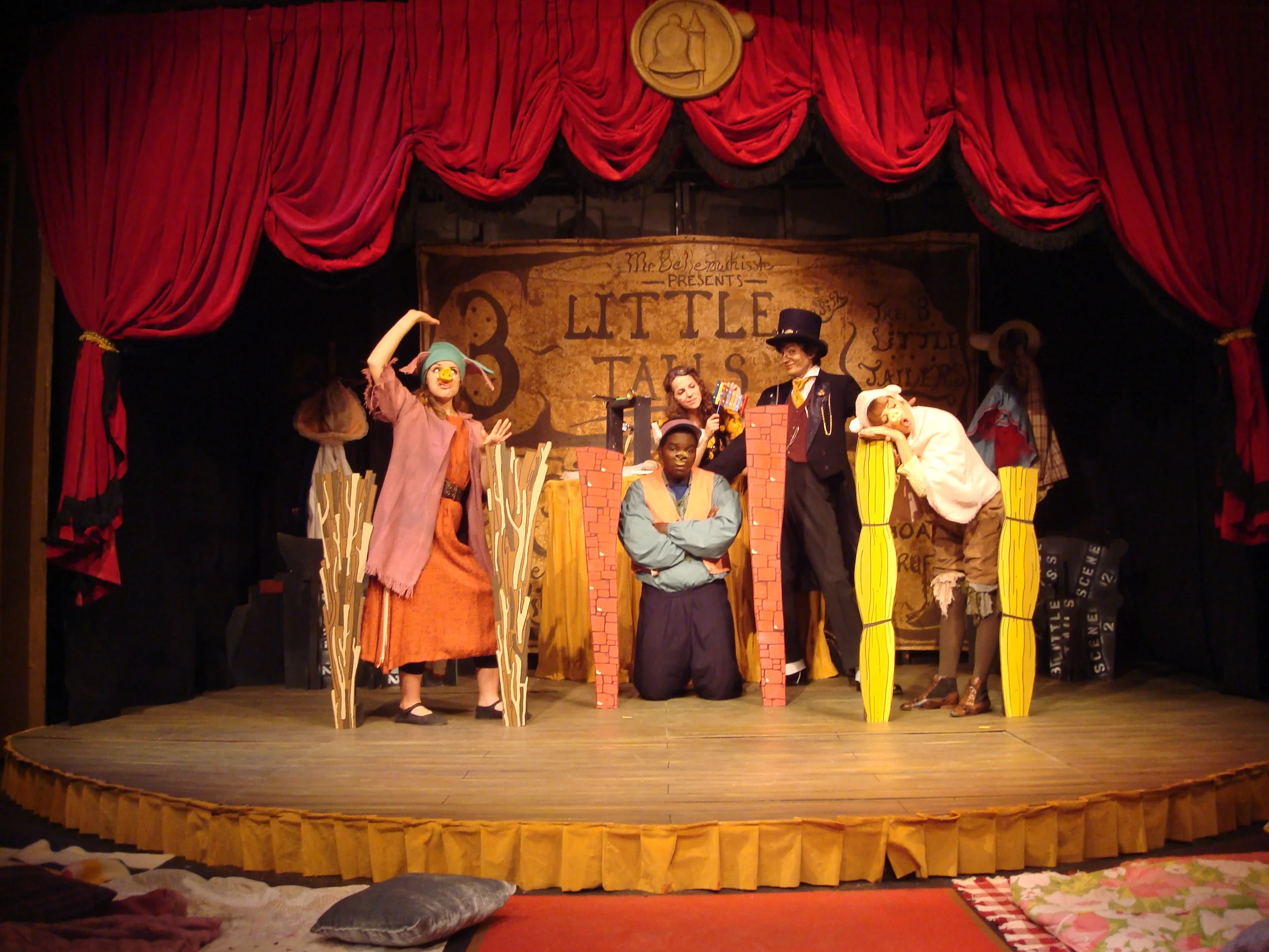  Three Little Tails, Boji Bantam (2008)  Director: Alex Espy  Scenic Design: Ryan J Zirngibl  Costume Design: Ashley Harrison    