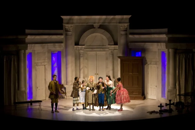  Tartuffe, UMKC Theatre (2009)  Director: Theodore Swetz  Scenic Design: Ryan J Zirngibl  Costume Design: Nadine Grant  Lighting Design: Jeff Roudabush 