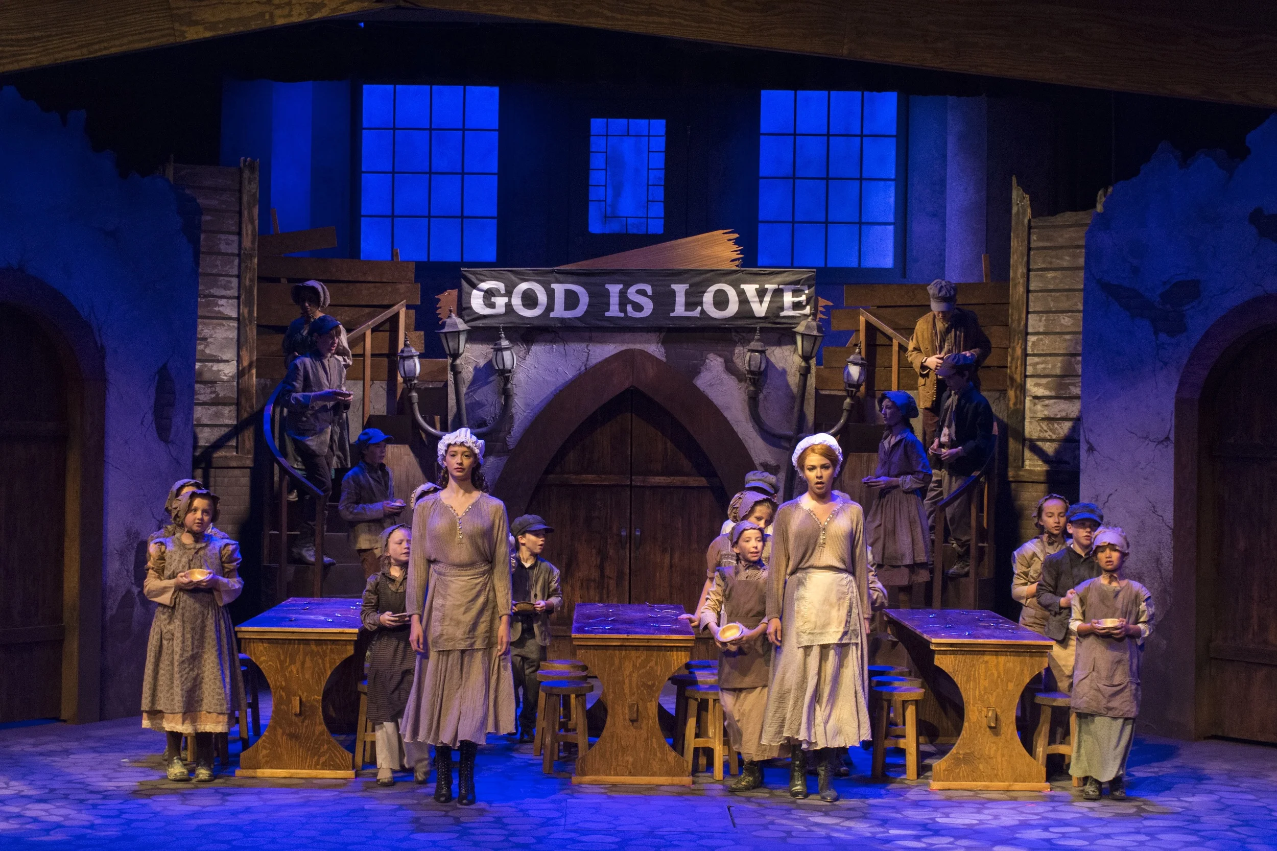  Oliver! Arrow Rock Lyceum 2016  Director Peter Reynolds  Lighting Design: Jonathan Reed  Costume Design: Molly Akin  Photos by Ryan J Zirngibl and Jeff Ridenour&nbsp; 