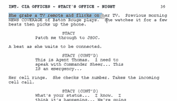 SCRIPT BREAKDOWN & BUDGETING Barcode starts every project with careful foresight. Scripts are broken down and analyzed according to any budget.