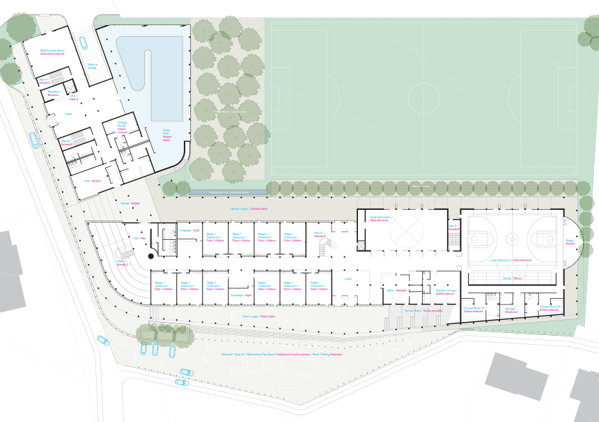 Ground Floor Plan, phase 2
